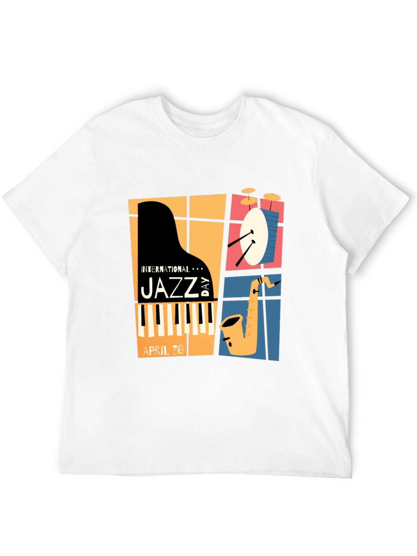 International Jazz Day Graphic T-Shirt