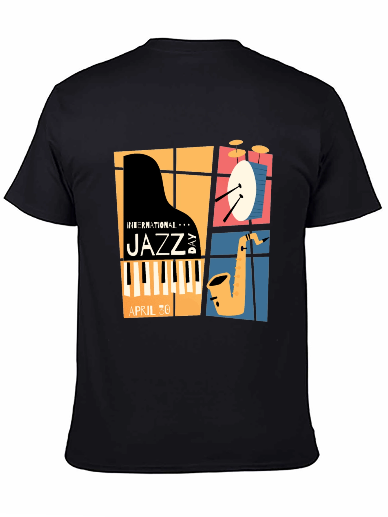 International Jazz Day Graphic T-Shirt