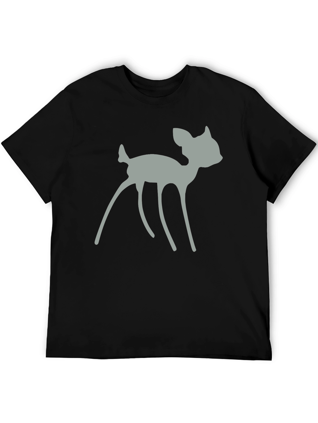 Deer Graphic T-Shirt - Soft Cotton Tee