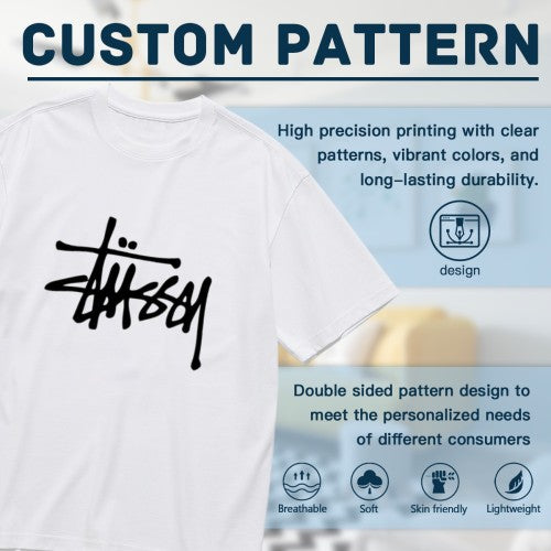Stussy Classic Logo T-Shirt | Premium 200g Cotton Build | Street Style Must-Have | S–3XL