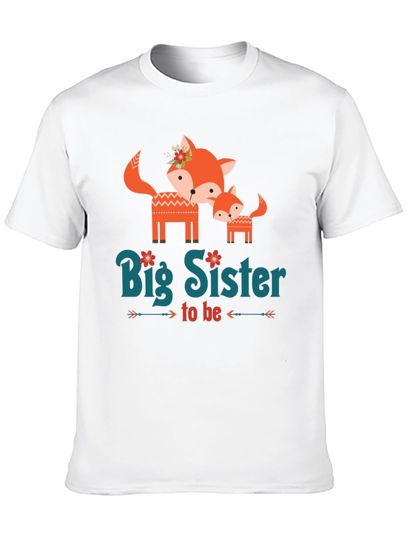 Big Sister To Be Fox T-Shirt