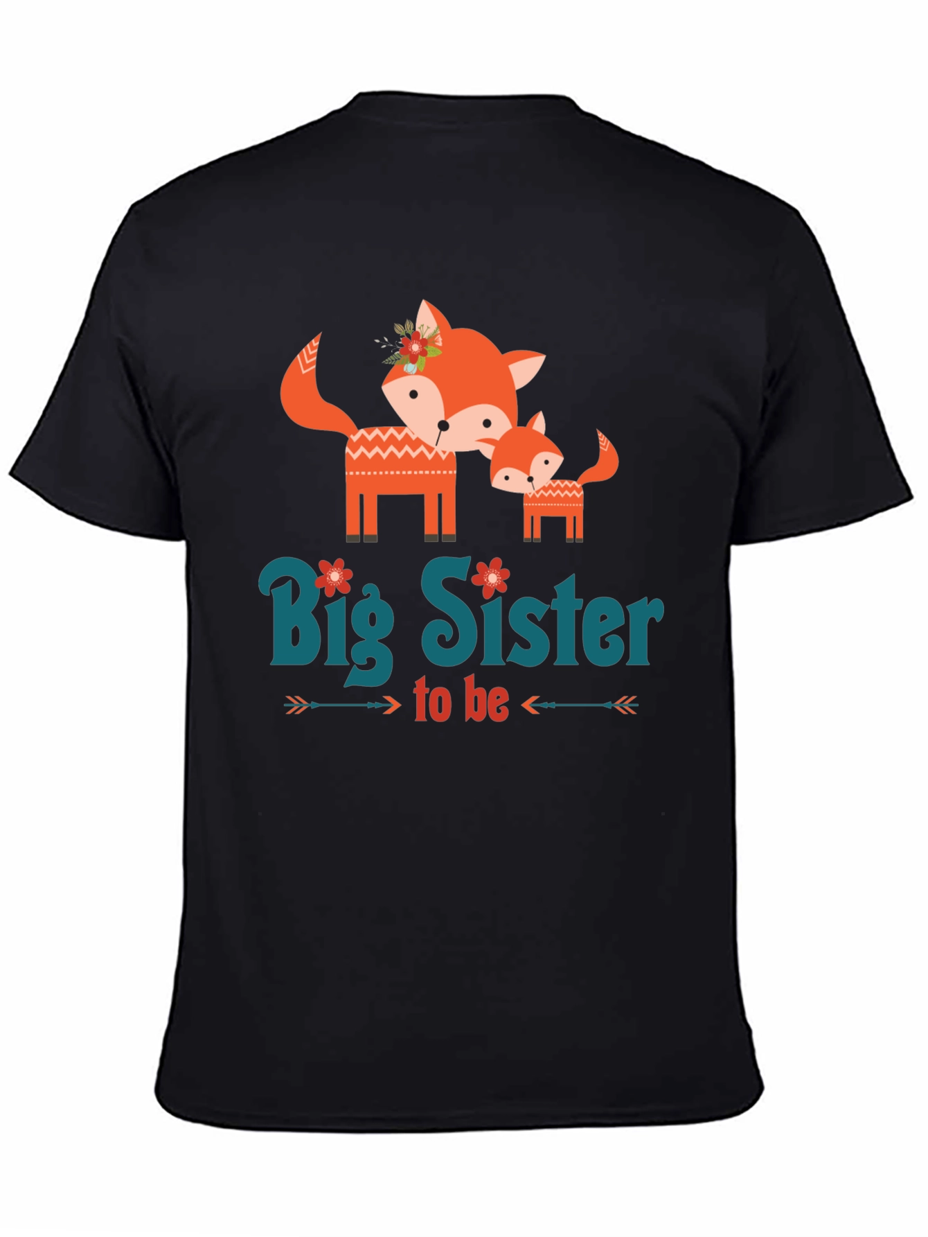 Big Sister To Be Fox T-Shirt