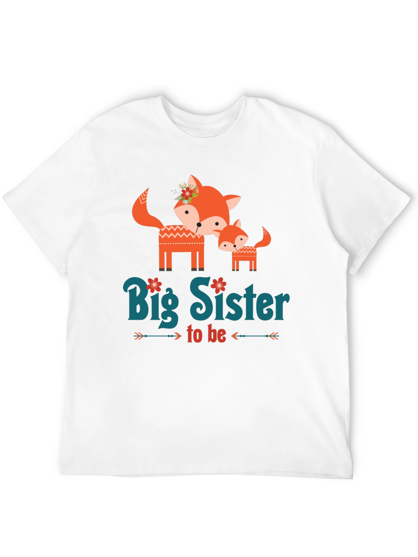 Big Sister To Be Fox T-Shirt