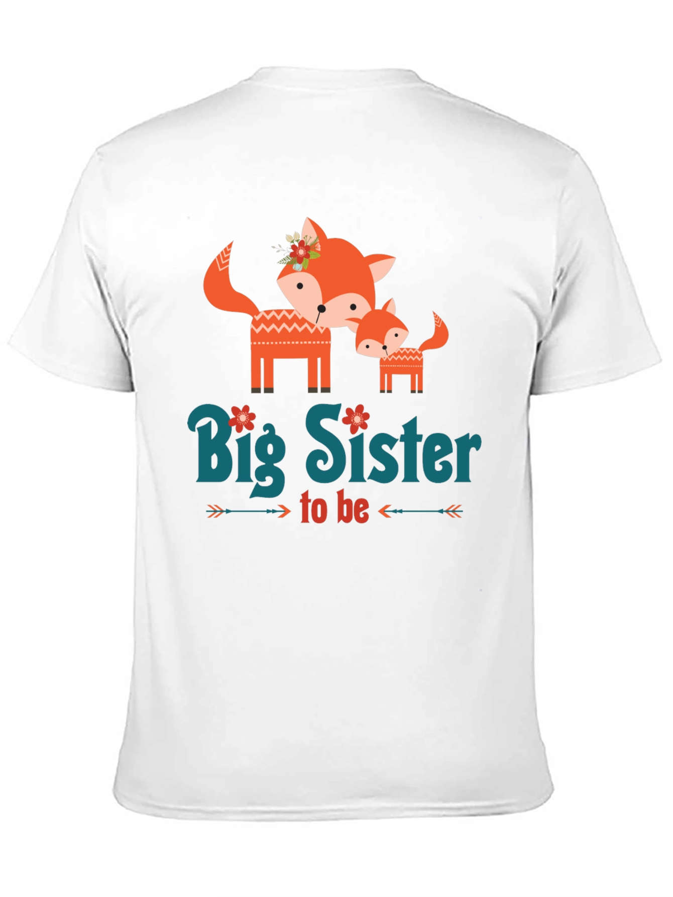 Big Sister To Be Fox T-Shirt