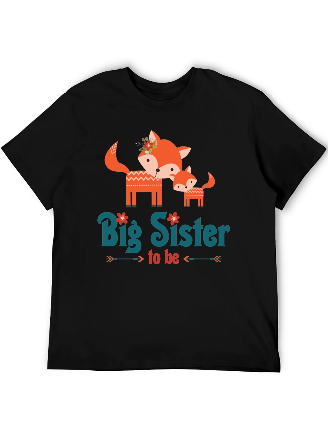 Big Sister To Be Fox T-Shirt