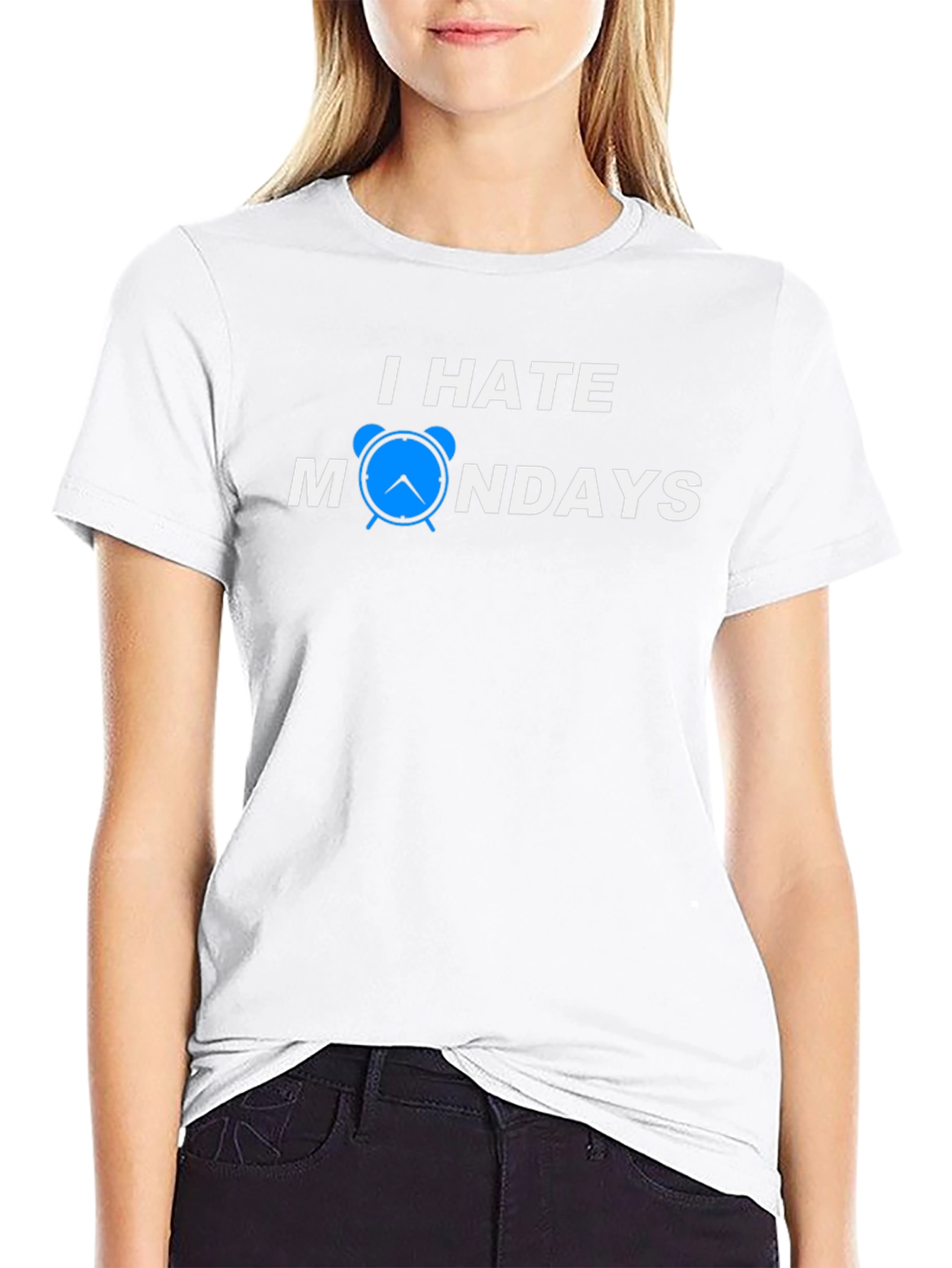 I Hate Mondays T-Shirt - Novelty Graphic Tee