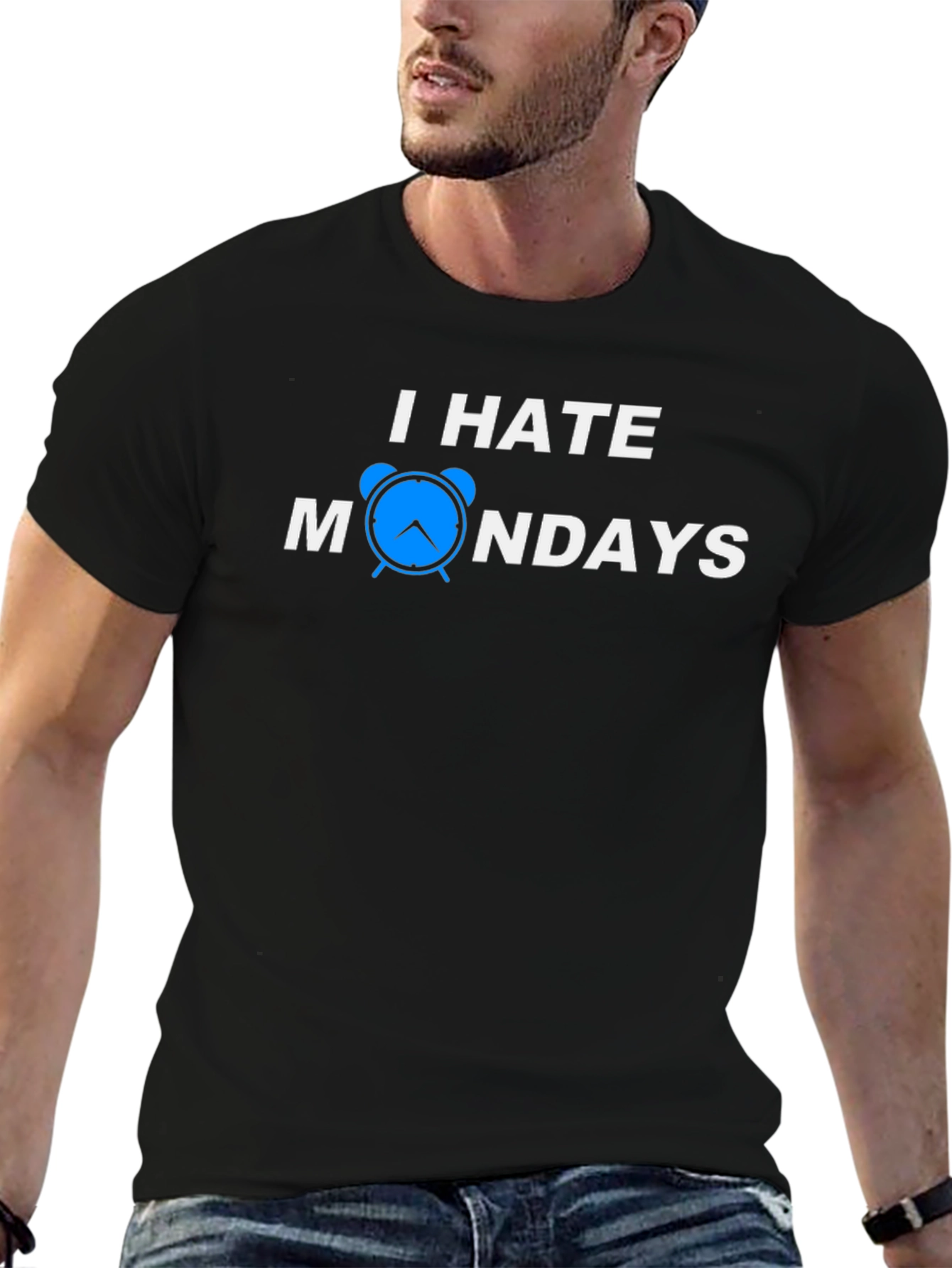 I Hate Mondays T-Shirt - Novelty Graphic Tee