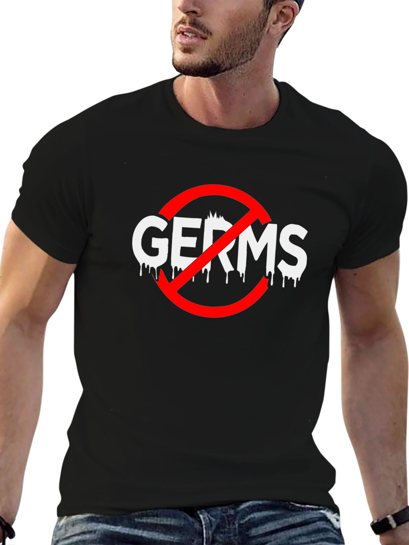 Anti Germs T-Shirt: No Germs Allowed!