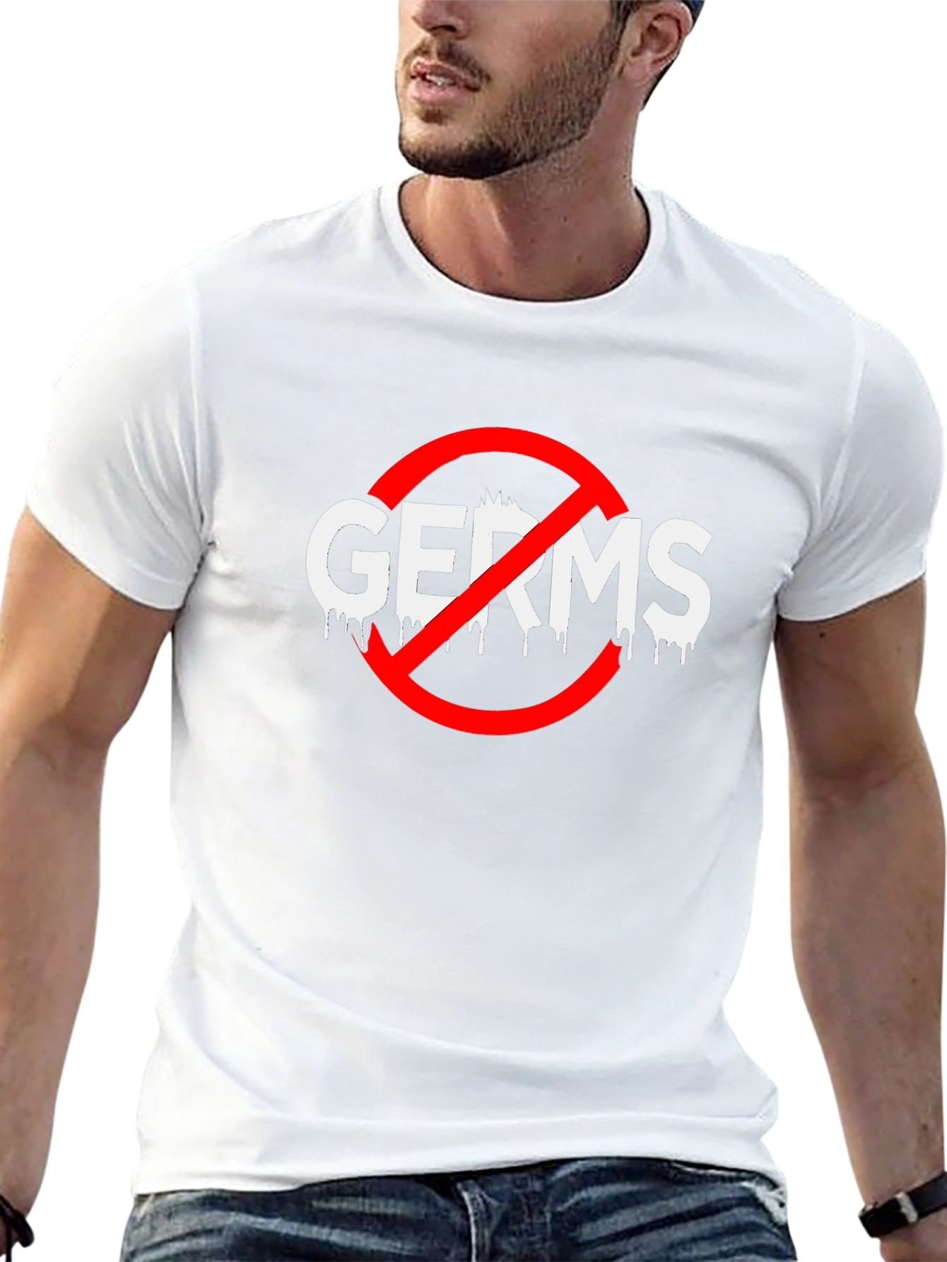 Anti Germs T-Shirt: No Germs Allowed!