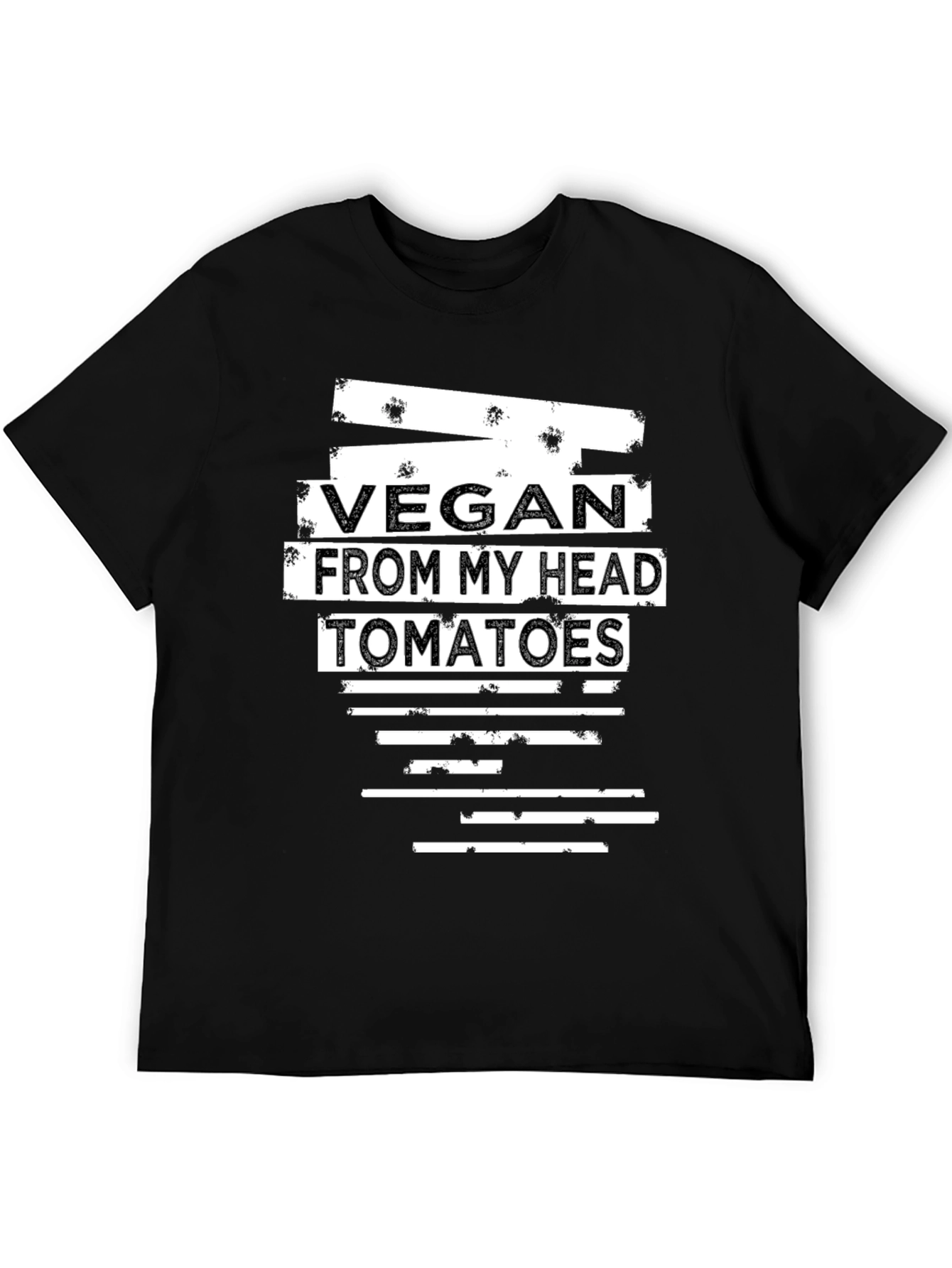 Vegan From My Head Tomatoes Graphic Tee