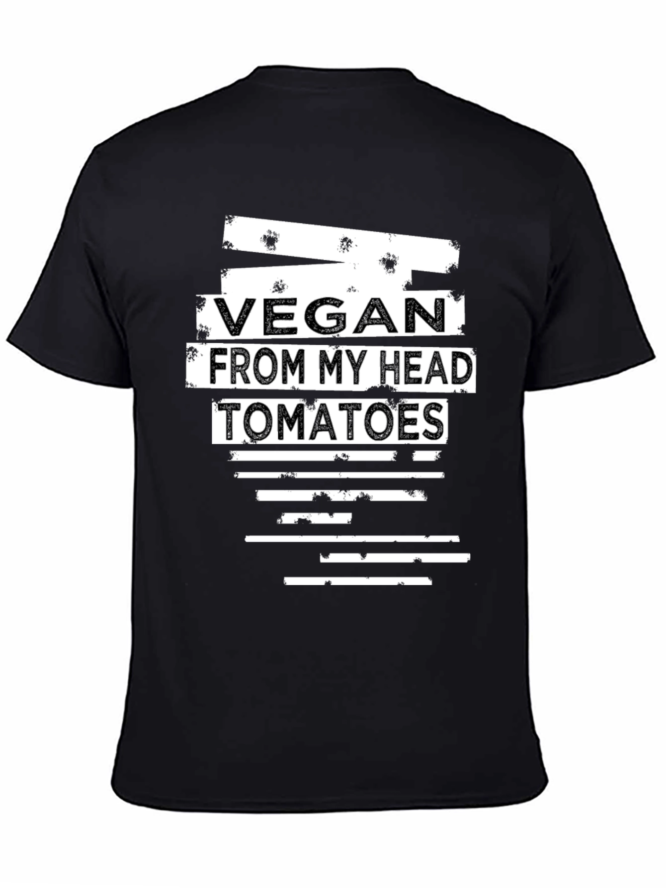 Vegan From My Head Tomatoes Graphic Tee
