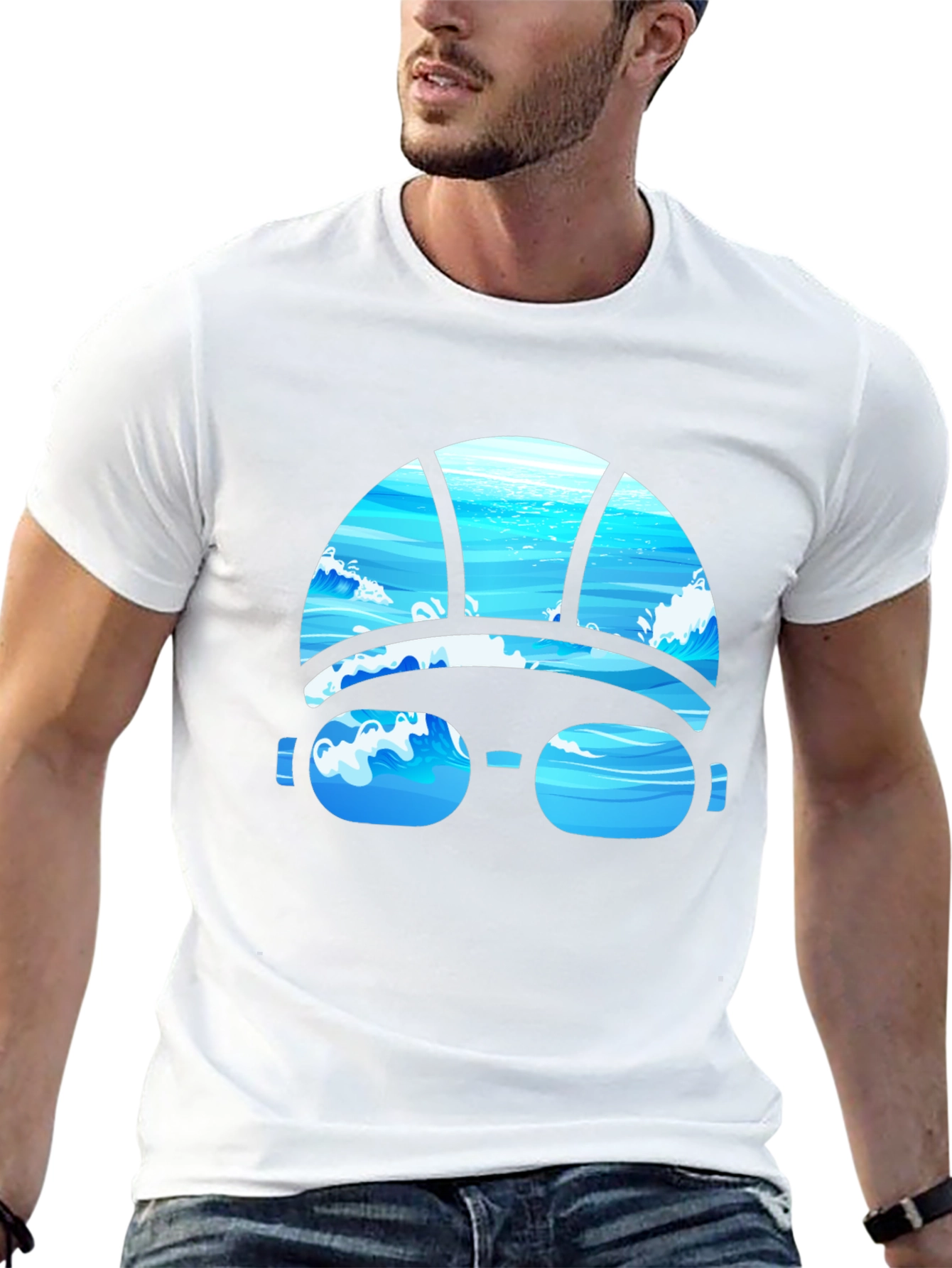 Swimmer Graphic T-Shirt
