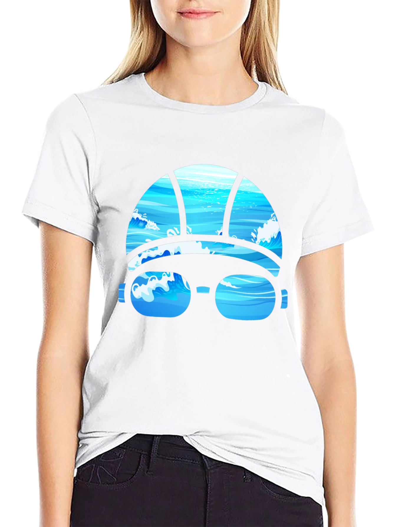 Swimmer Graphic T-Shirt