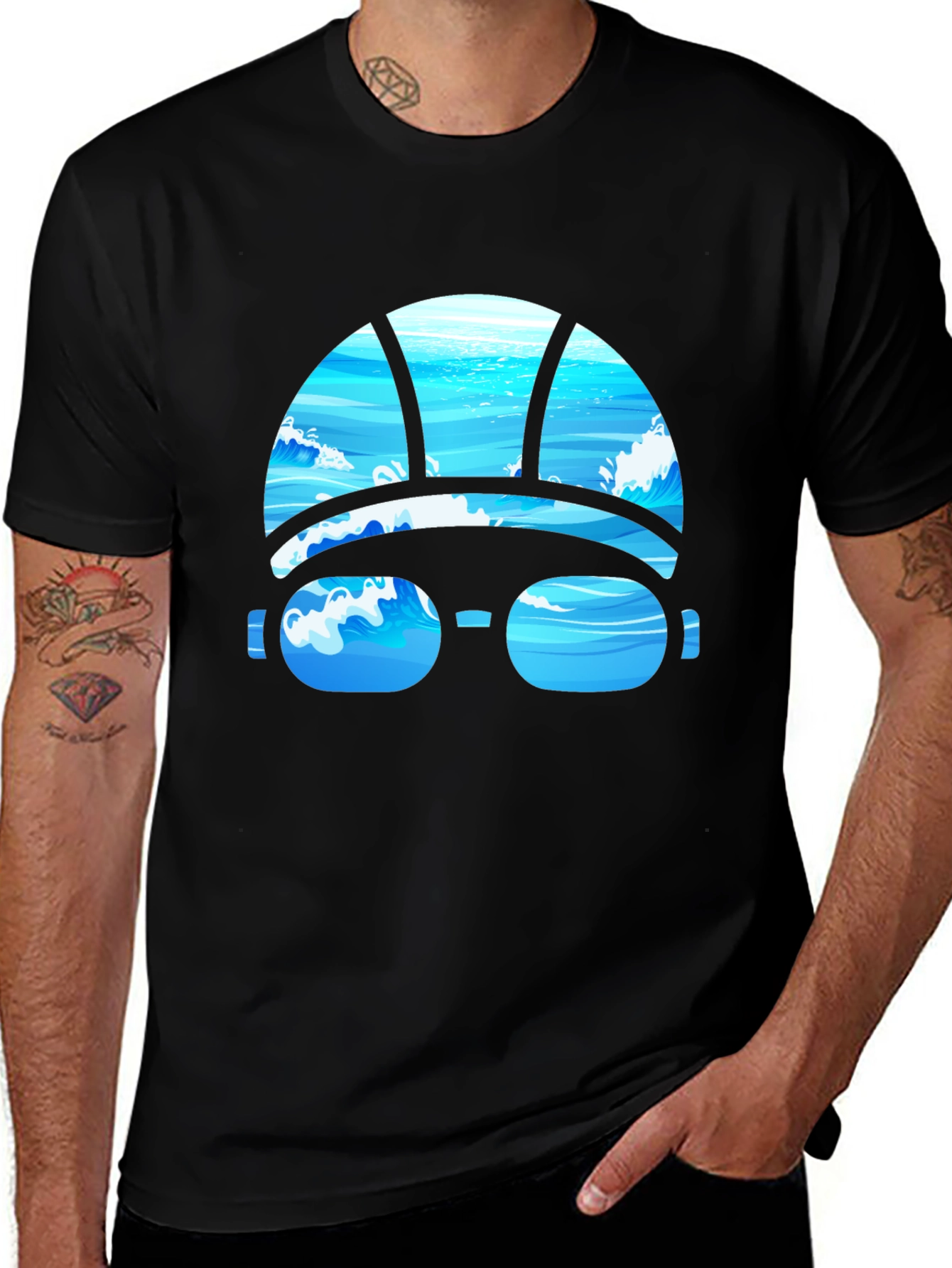 Swimmer Graphic T-Shirt