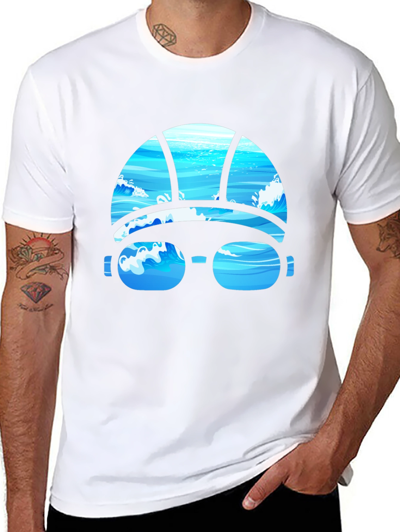 Swimmer Graphic T-Shirt