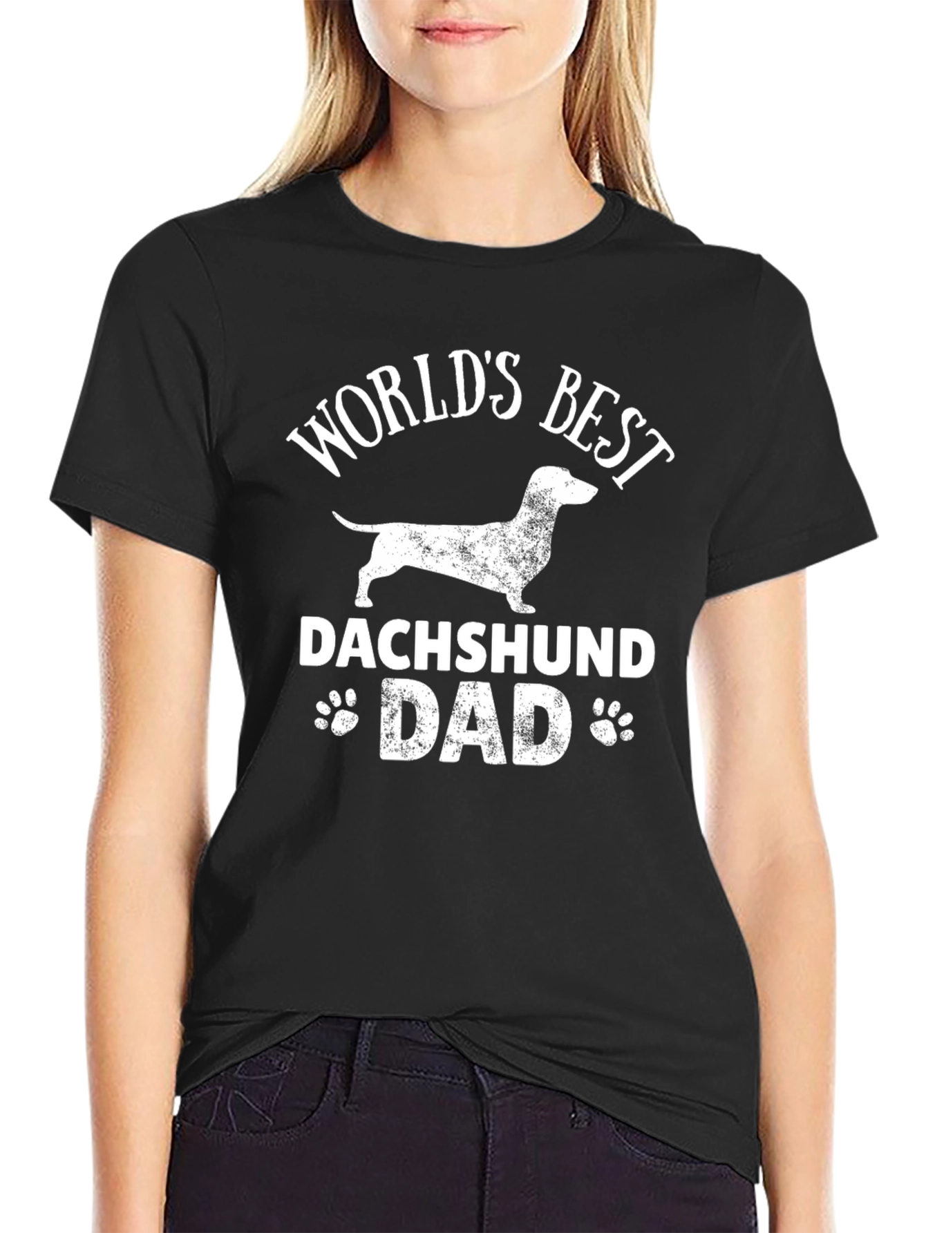 Worlds Best Dachshund Dad T-Shirt