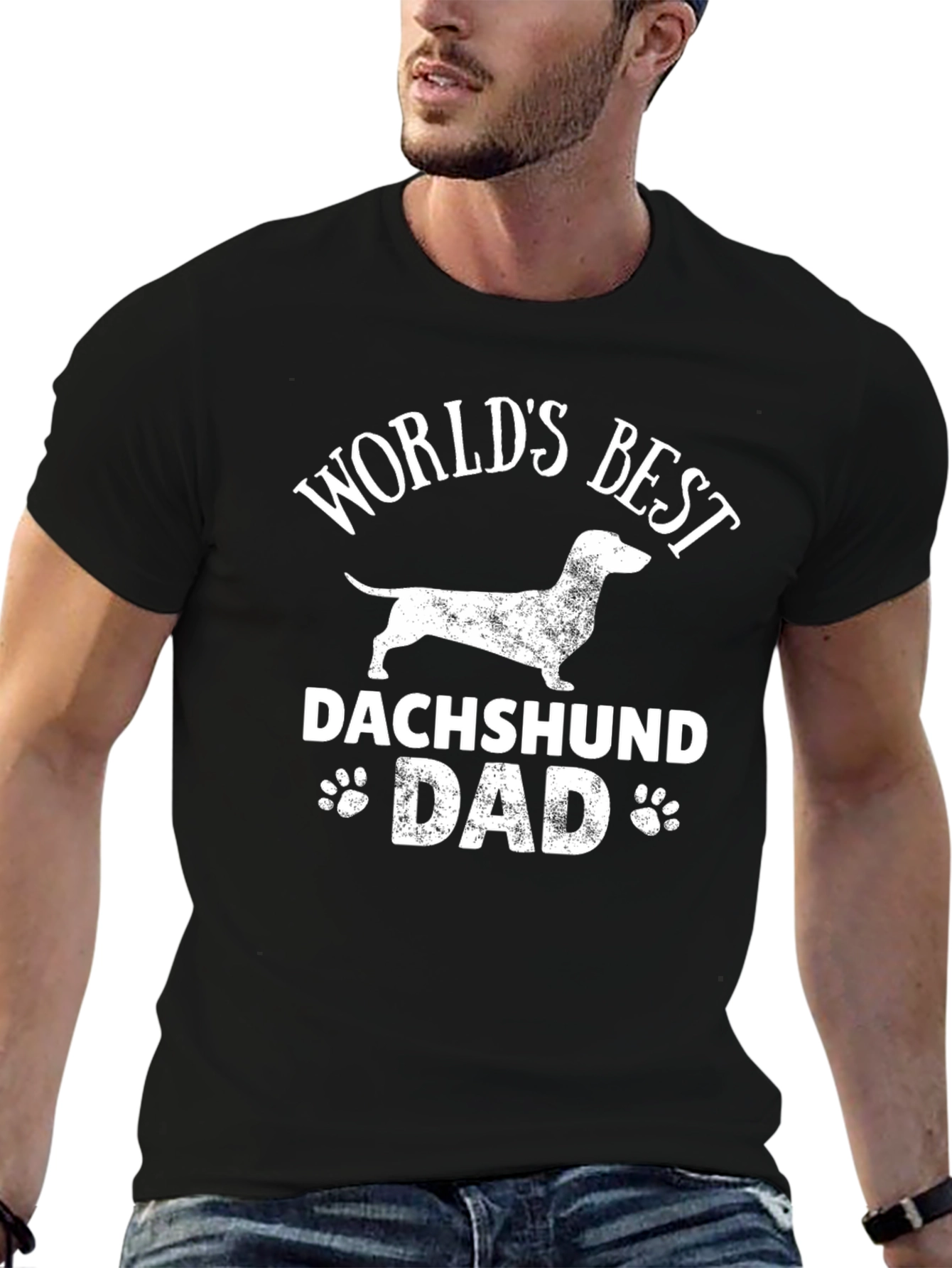 Worlds Best Dachshund Dad T-Shirt