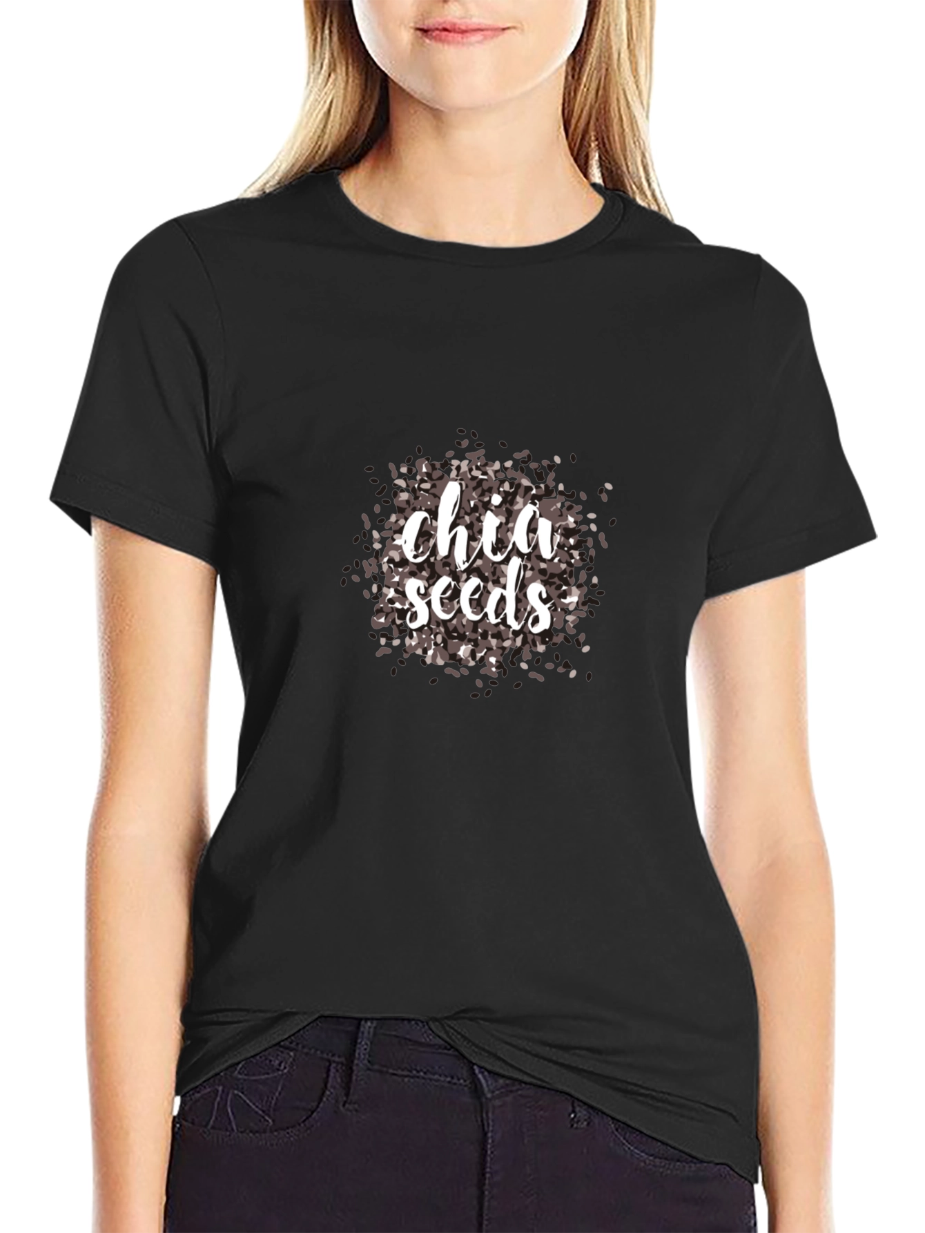 Chia Seeds Graphic T-Shirt - Trendy Unisex Tee