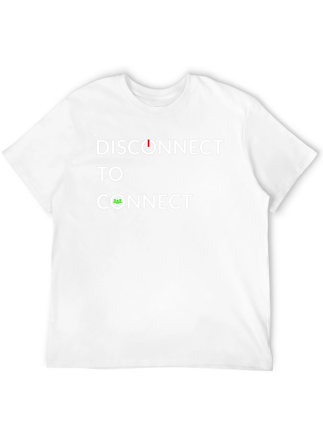 Disconnect to Connect Graphic Tee