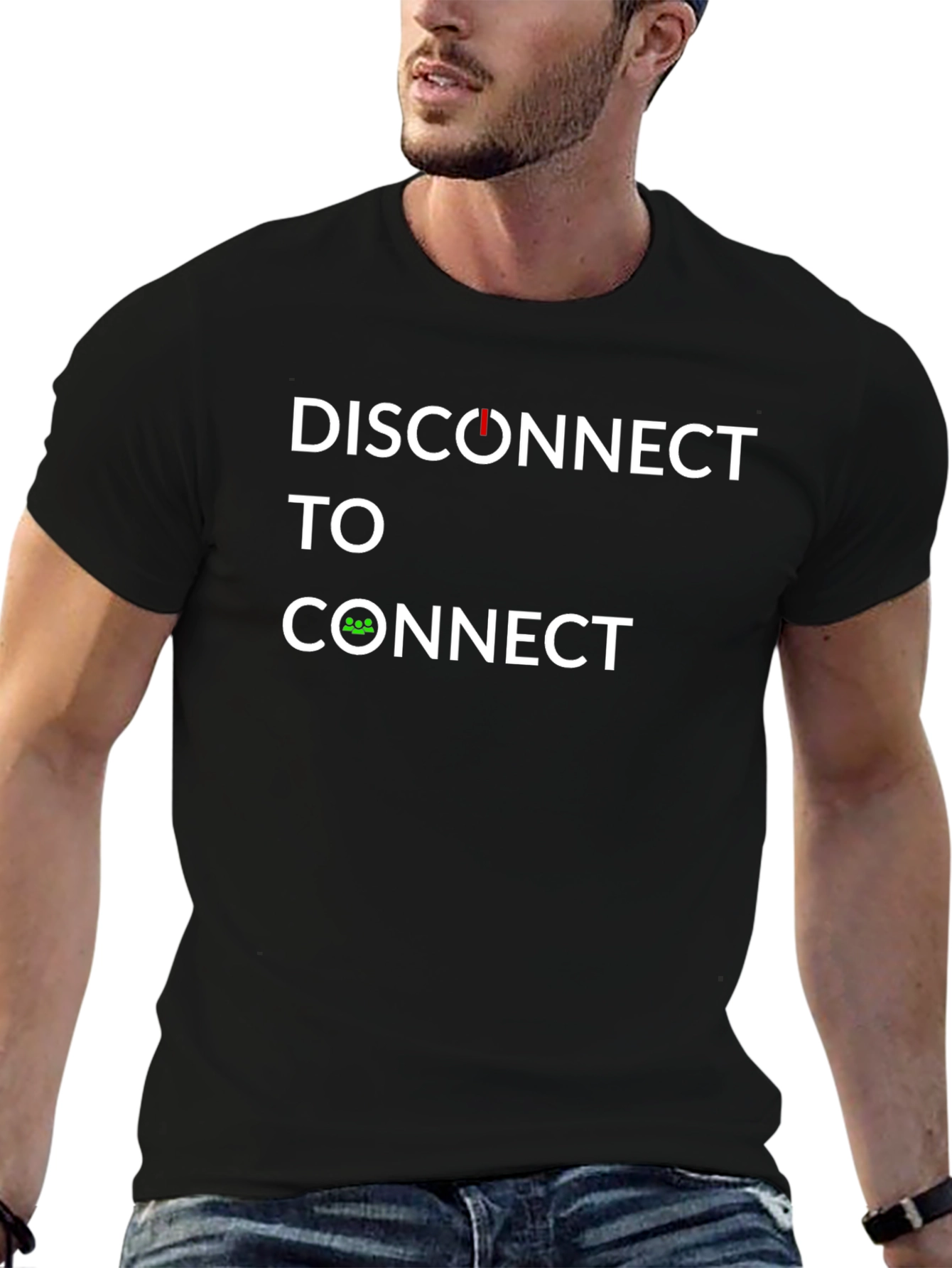 Disconnect to Connect Graphic Tee