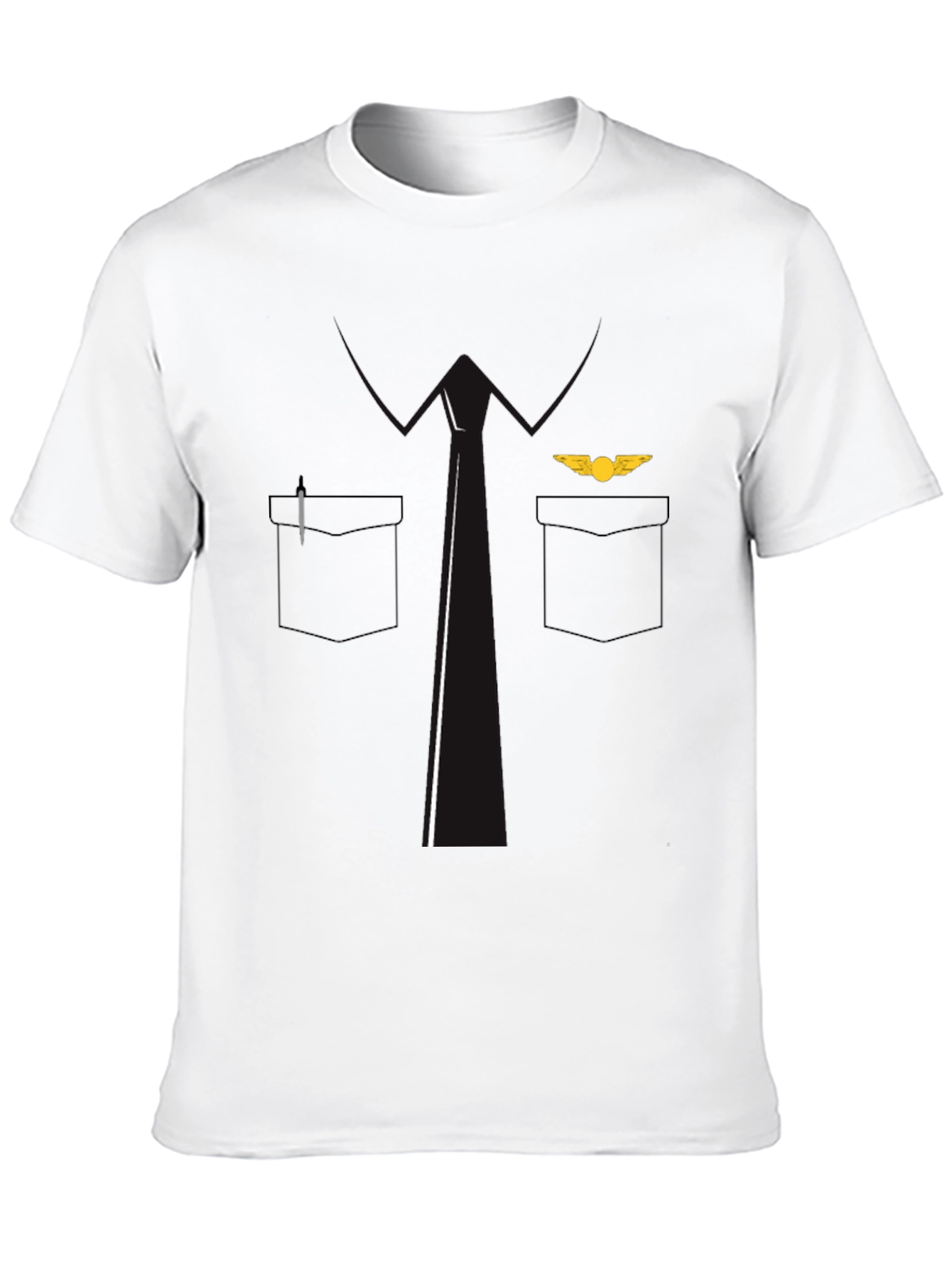 Pilot Uniform T-Shirt - Aviation Gift