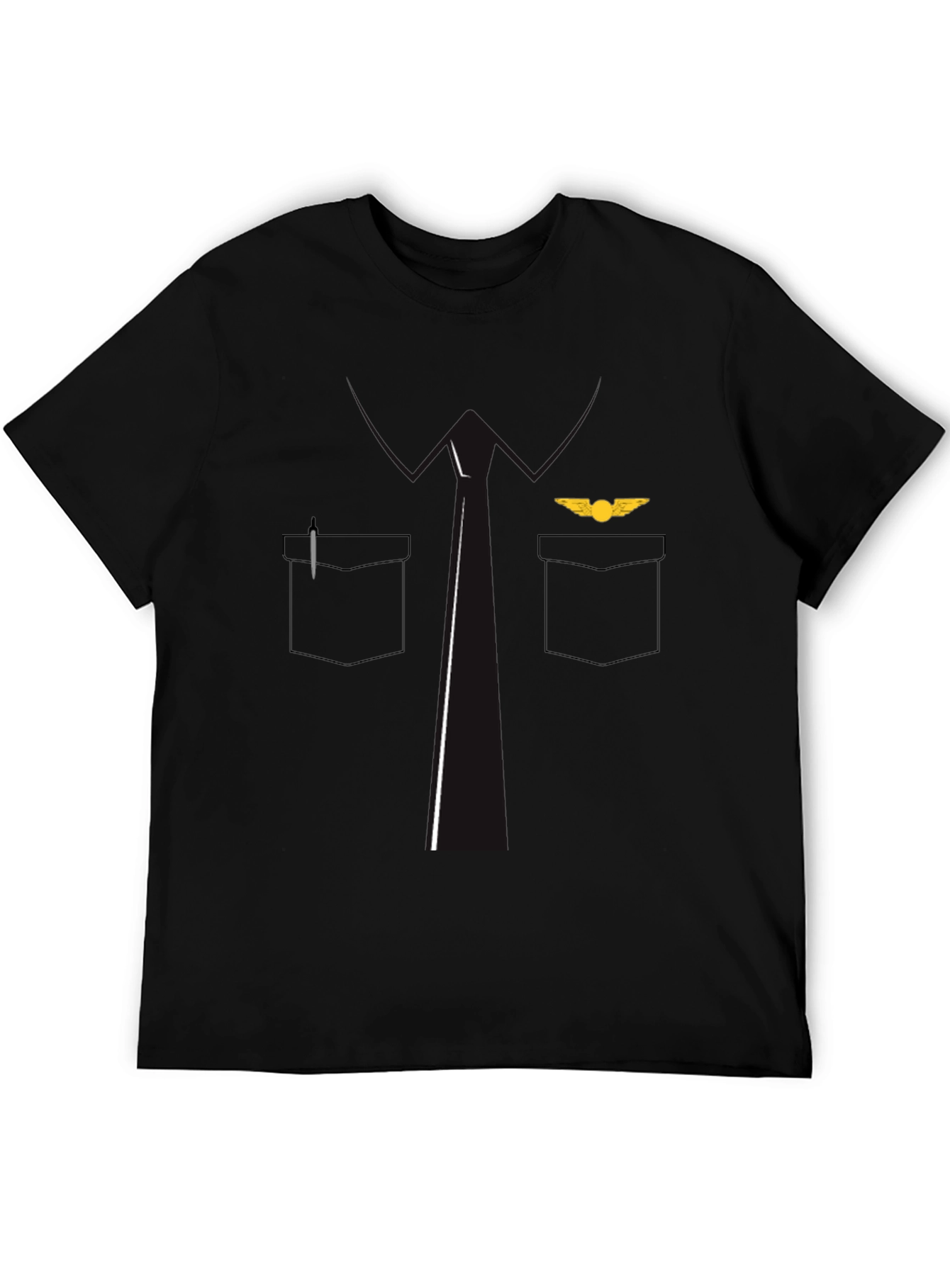Pilot Uniform T-Shirt - Aviation Gift