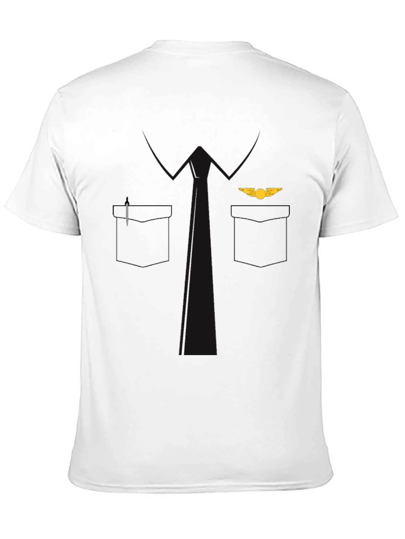 Pilot Uniform T-Shirt - Aviation Gift