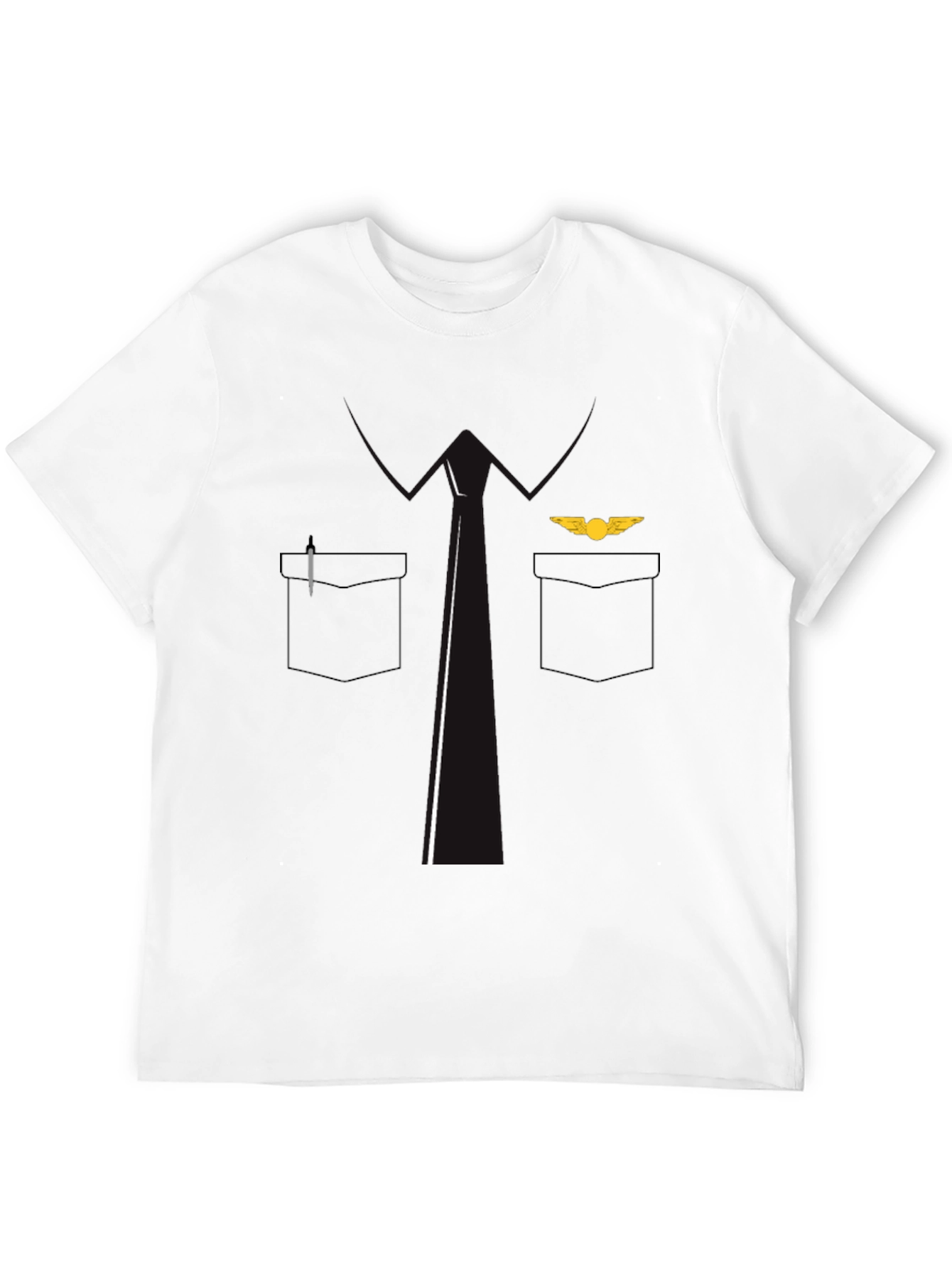 Pilot Uniform T-Shirt - Aviation Gift