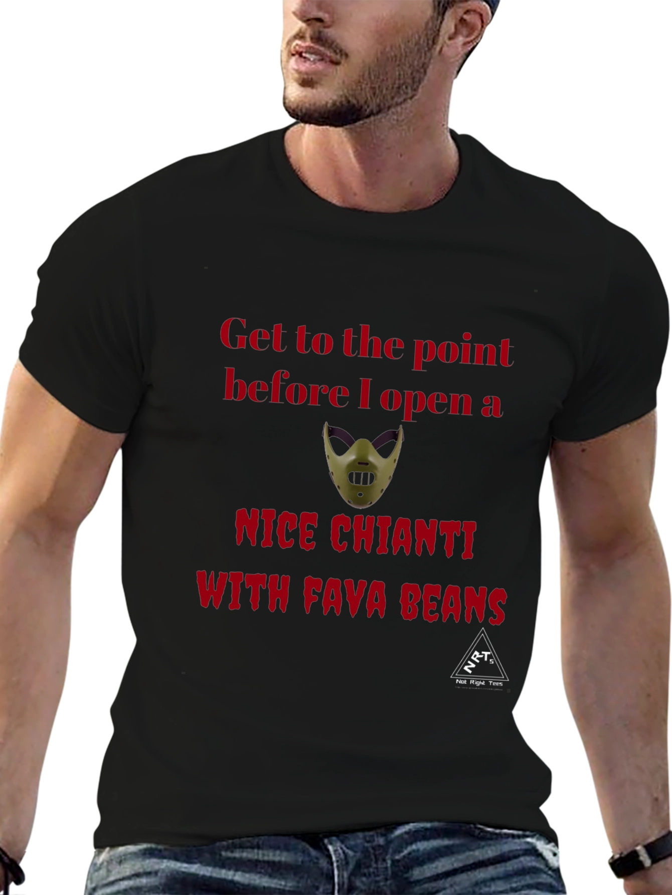 Fava Beans Chianti Novelty T-Shirt