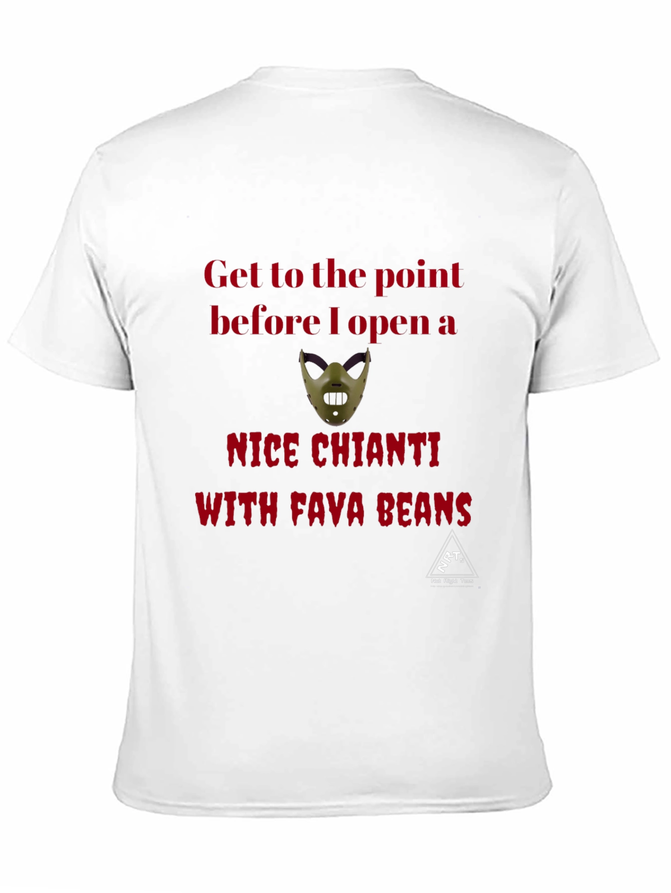 Fava Beans Chianti Novelty T-Shirt