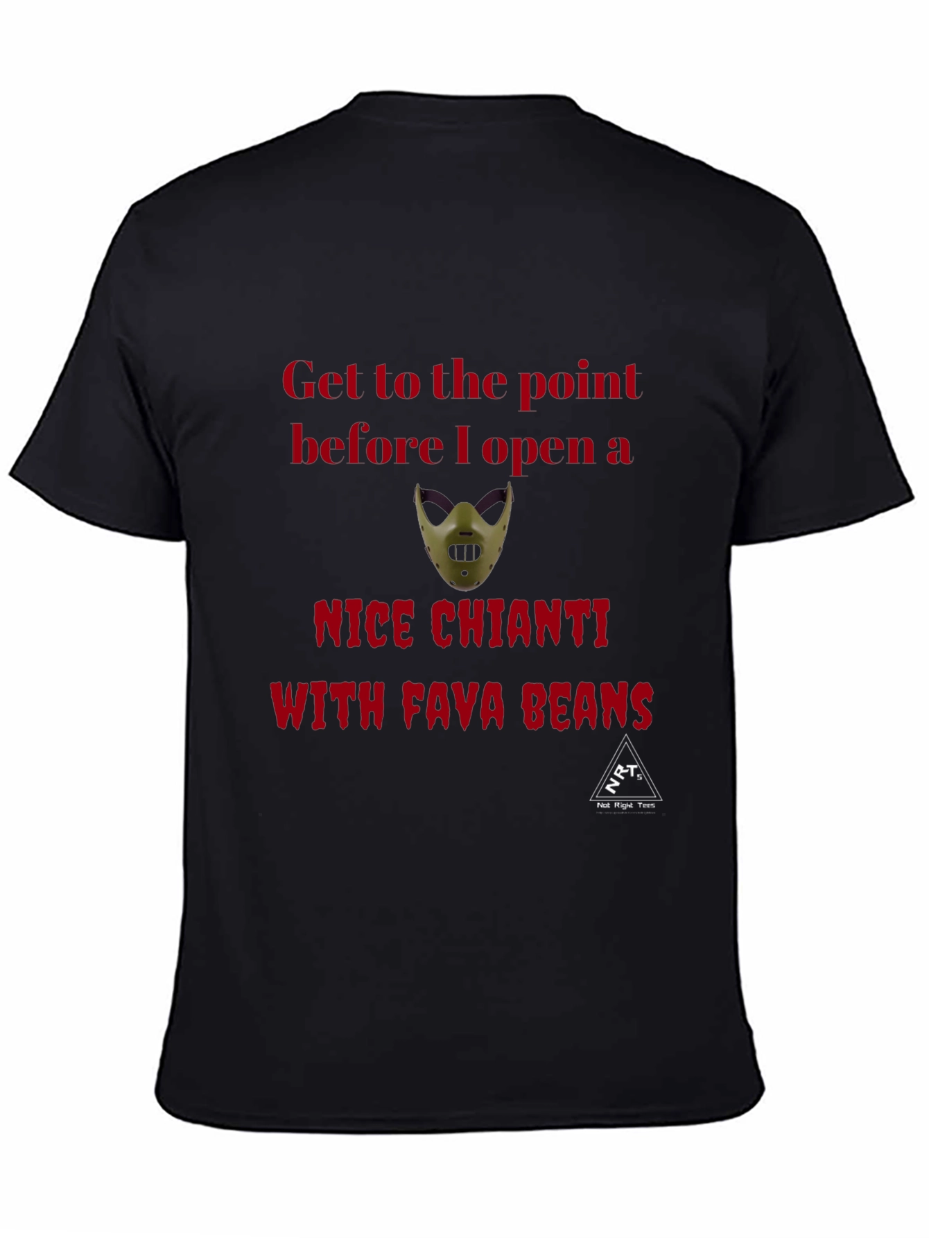 Fava Beans Chianti Novelty T-Shirt