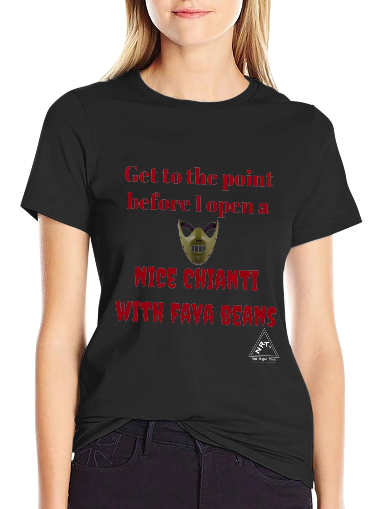 Fava Beans Chianti Novelty T-Shirt