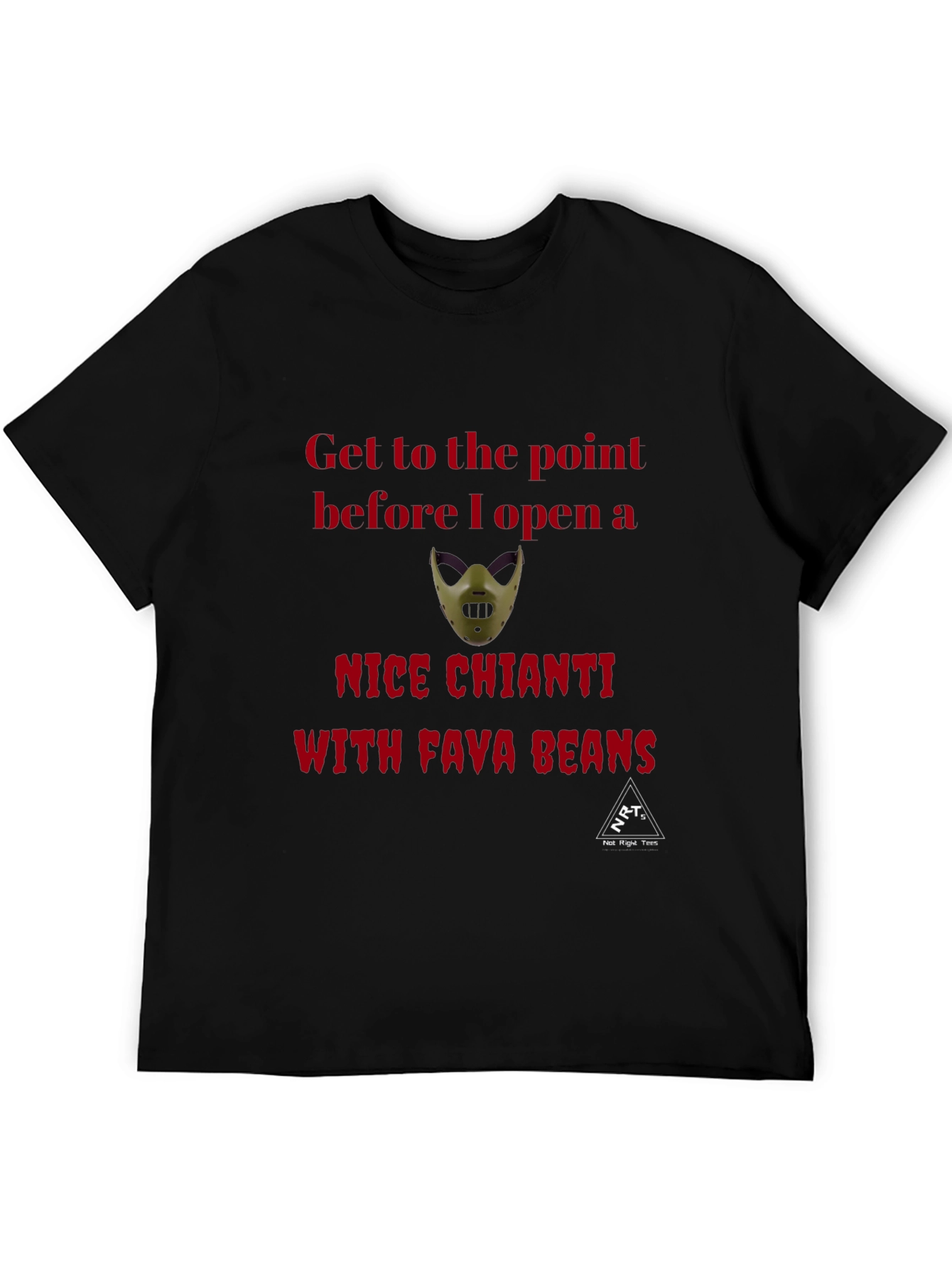 Fava Beans Chianti Novelty T-Shirt