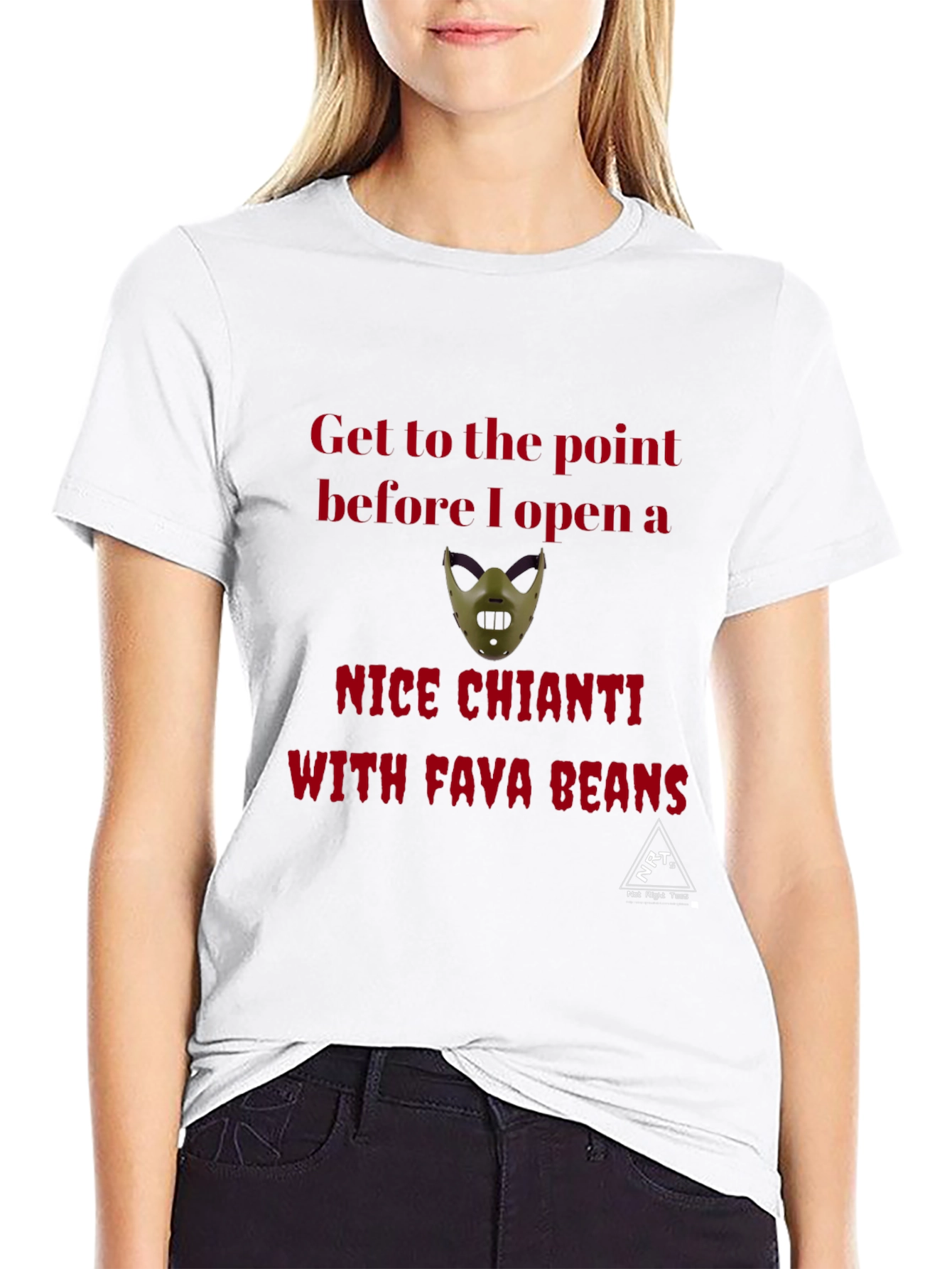Fava Beans Chianti Novelty T-Shirt