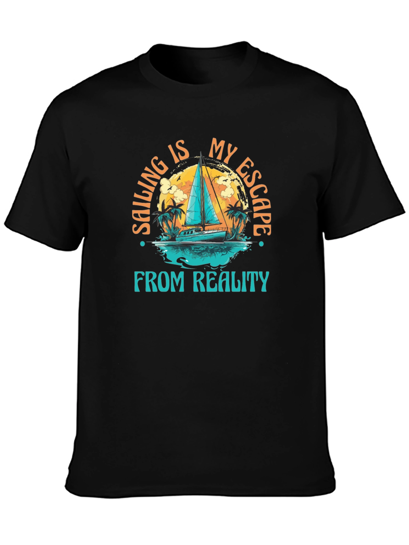 Sailing Escape Graphic Tee