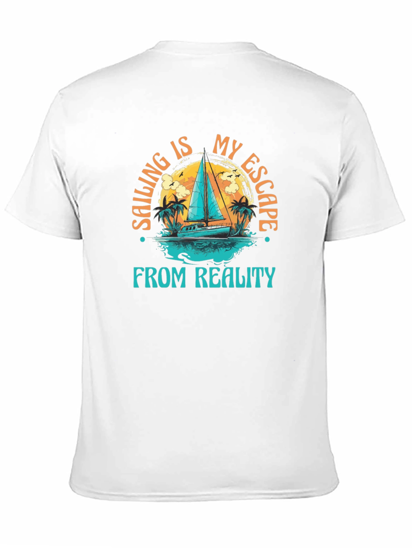 Sailing Escape Graphic Tee