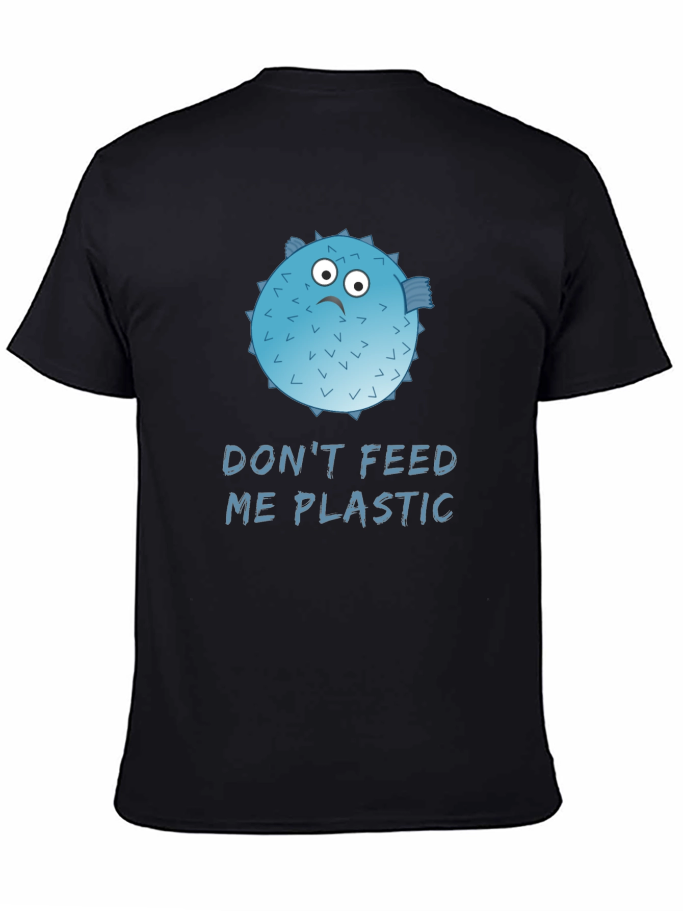 Dont Feed Me Plastic Graphic Tee