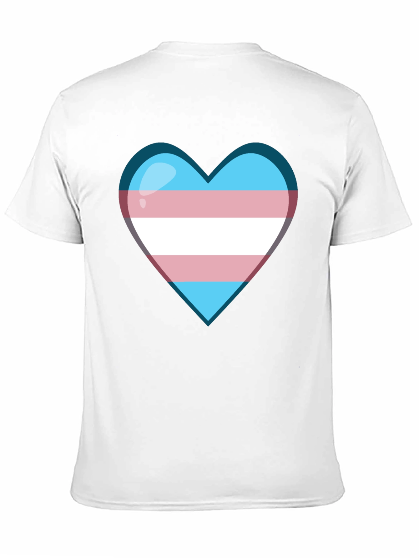 Transgender Pride Heart T-Shirt