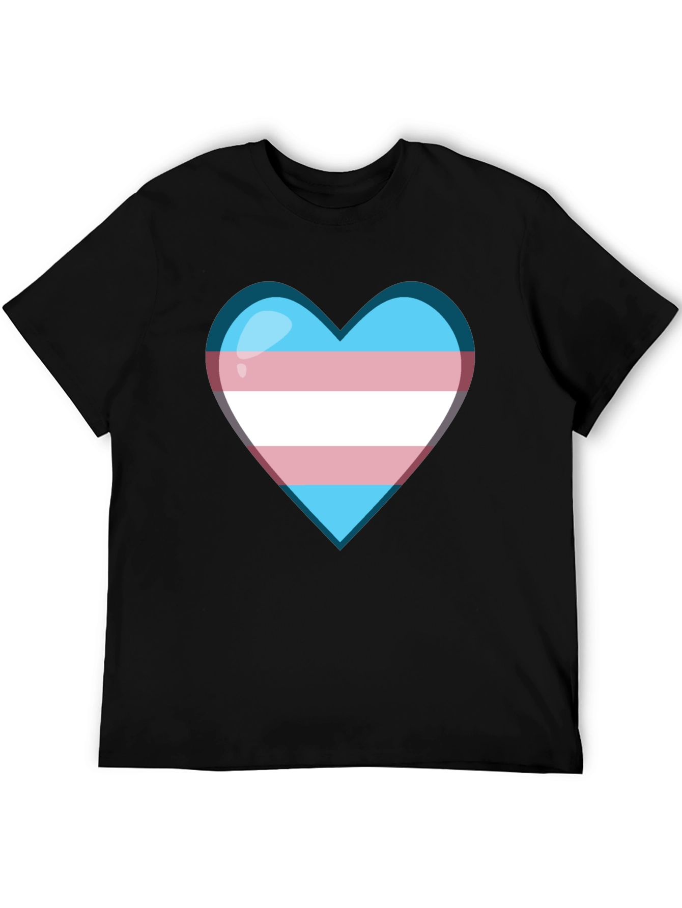 Transgender Pride Heart T-Shirt
