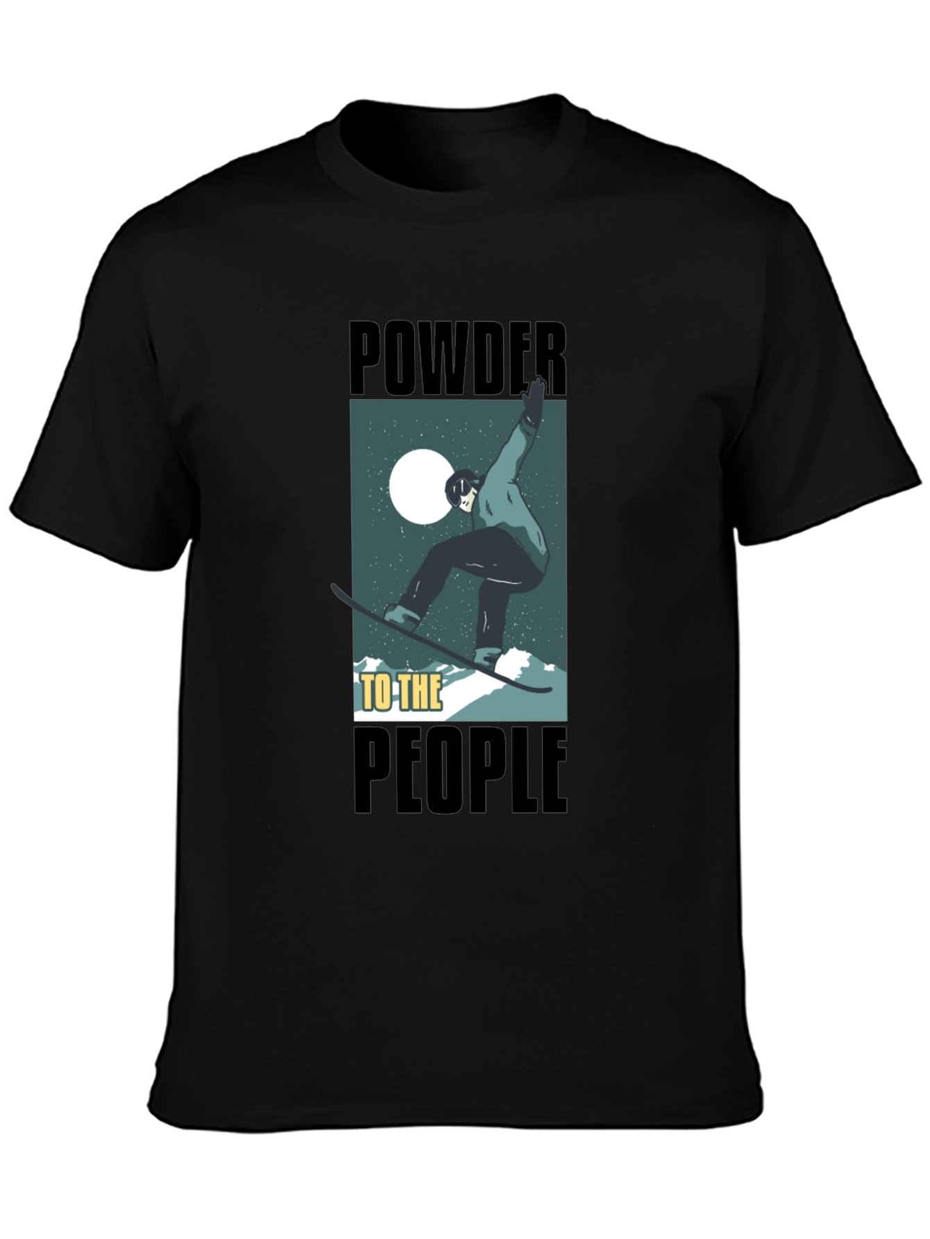Powder to the People Graphic Tee