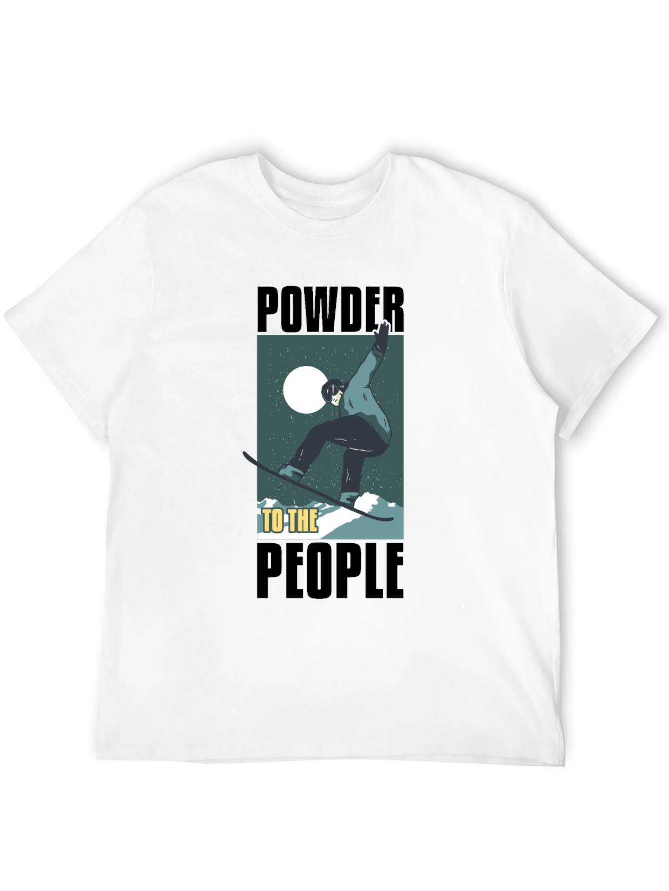 Powder to the People Graphic Tee