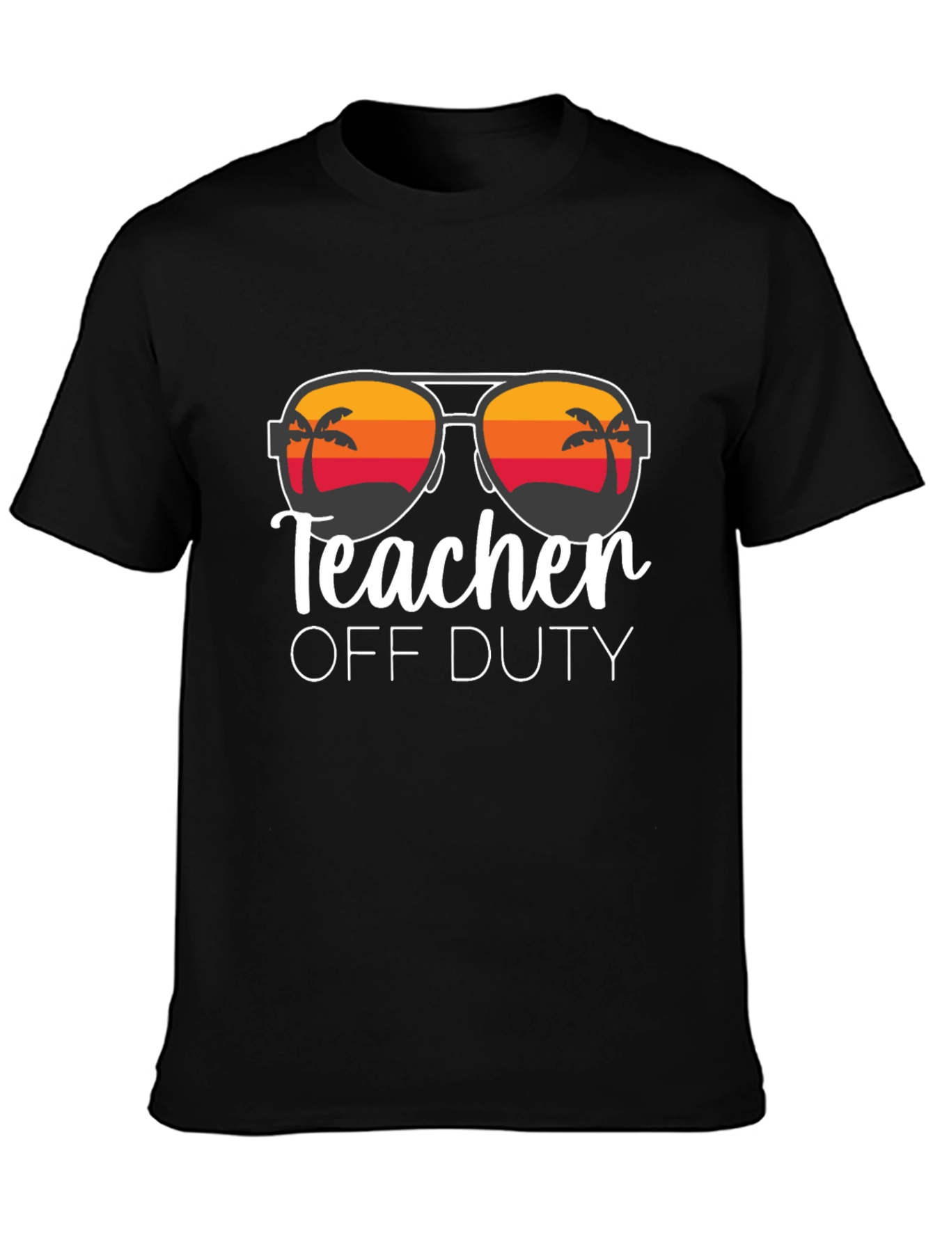 Teacher Off Duty Graphic T-Shirt