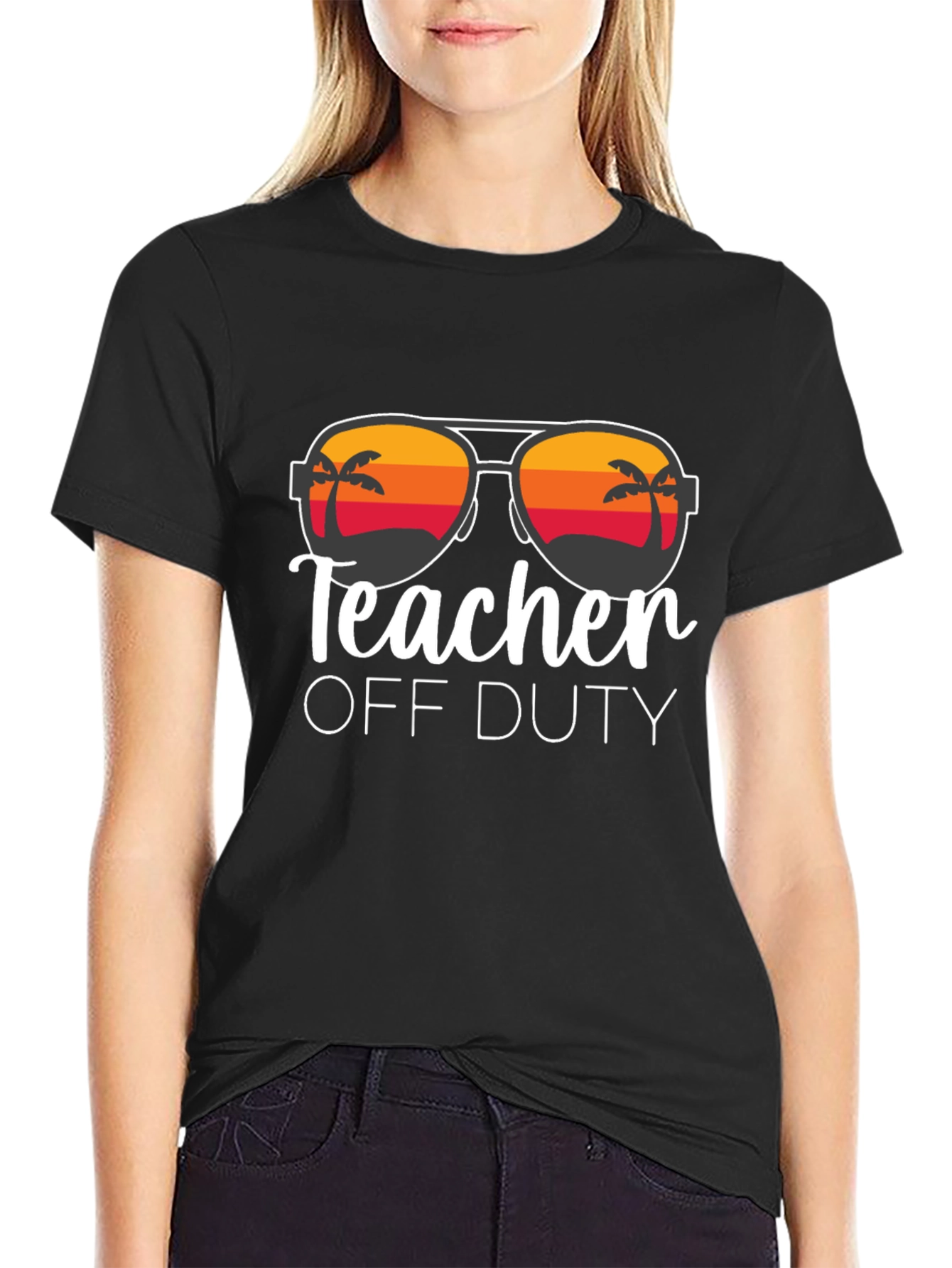 Teacher Off Duty Graphic T-Shirt