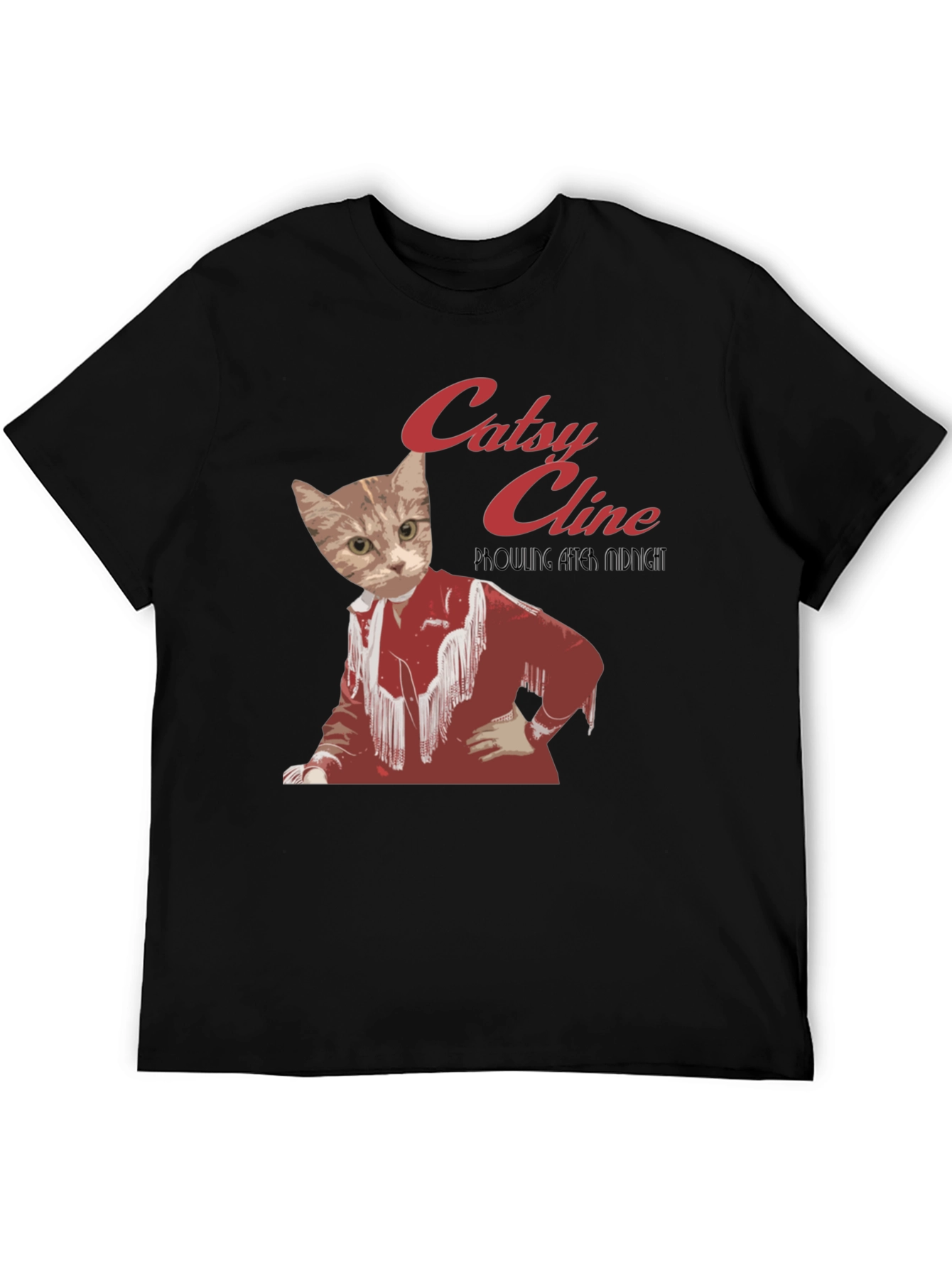 Catsy Cline Black T-Shirt