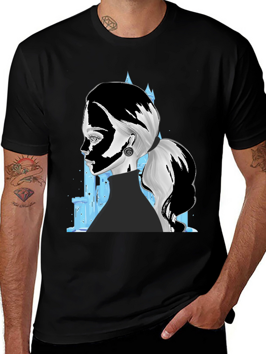 Ice Queen Graphic T-Shirt - Unique Design Comfortable Fit