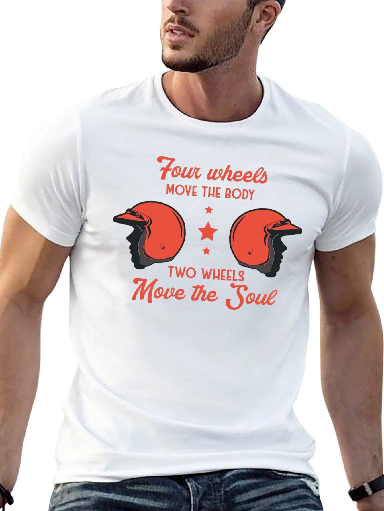 Motorcycle T-Shirt: Two Wheels Move the Soul