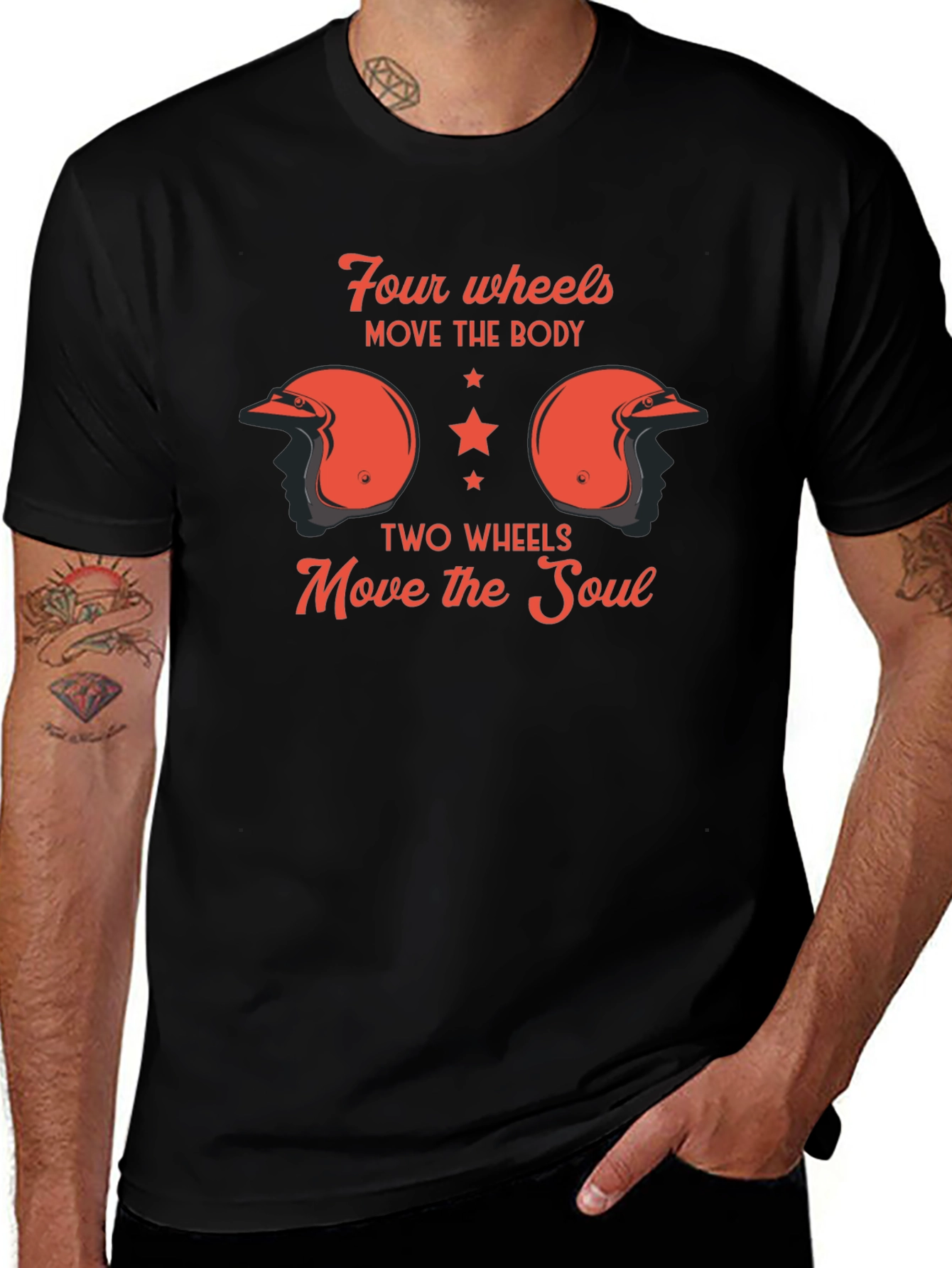 Motorcycle T-Shirt: Two Wheels Move the Soul