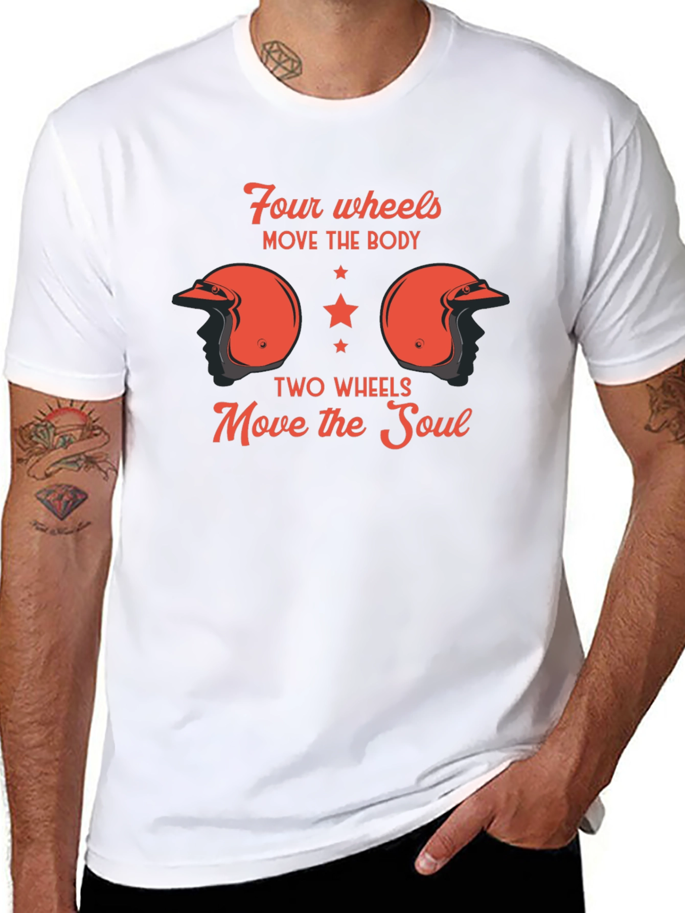 Motorcycle T-Shirt: Two Wheels Move the Soul