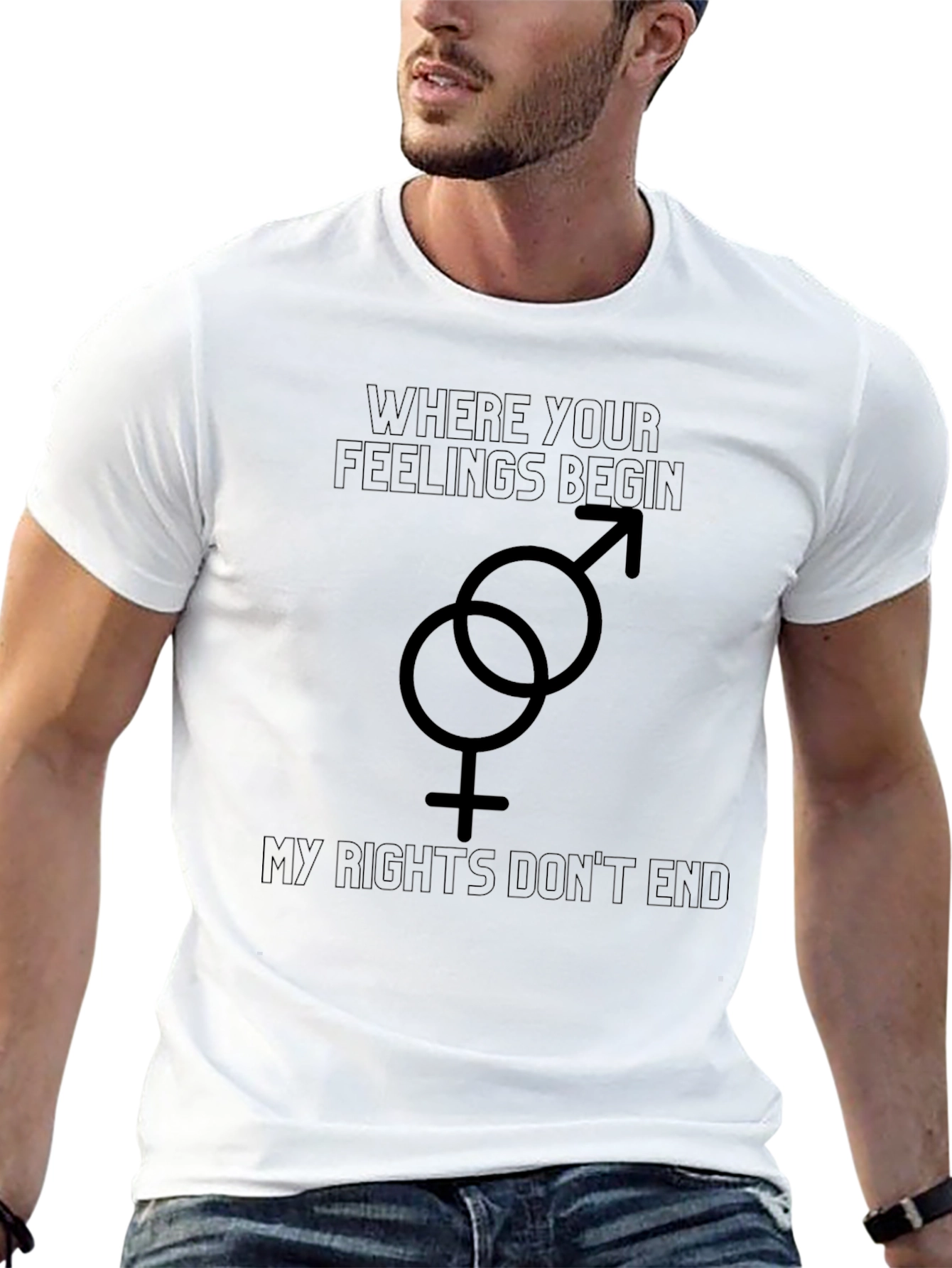 Where Your Feelings Begin T-Shirt
