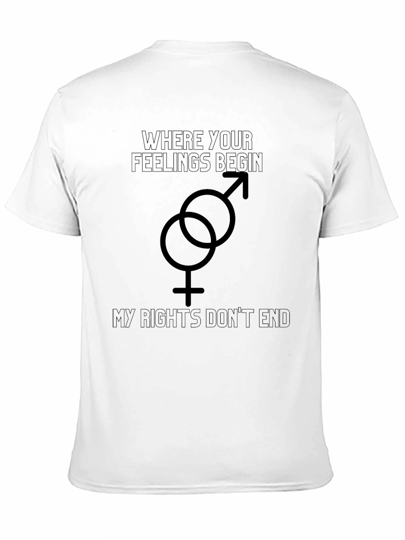 Where Your Feelings Begin T-Shirt